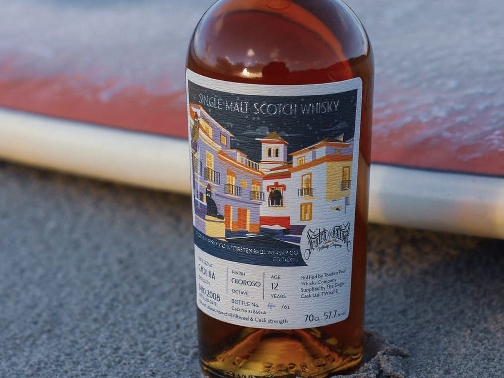 Scotch and Tattoos 12 year old Caol Ila whisky review