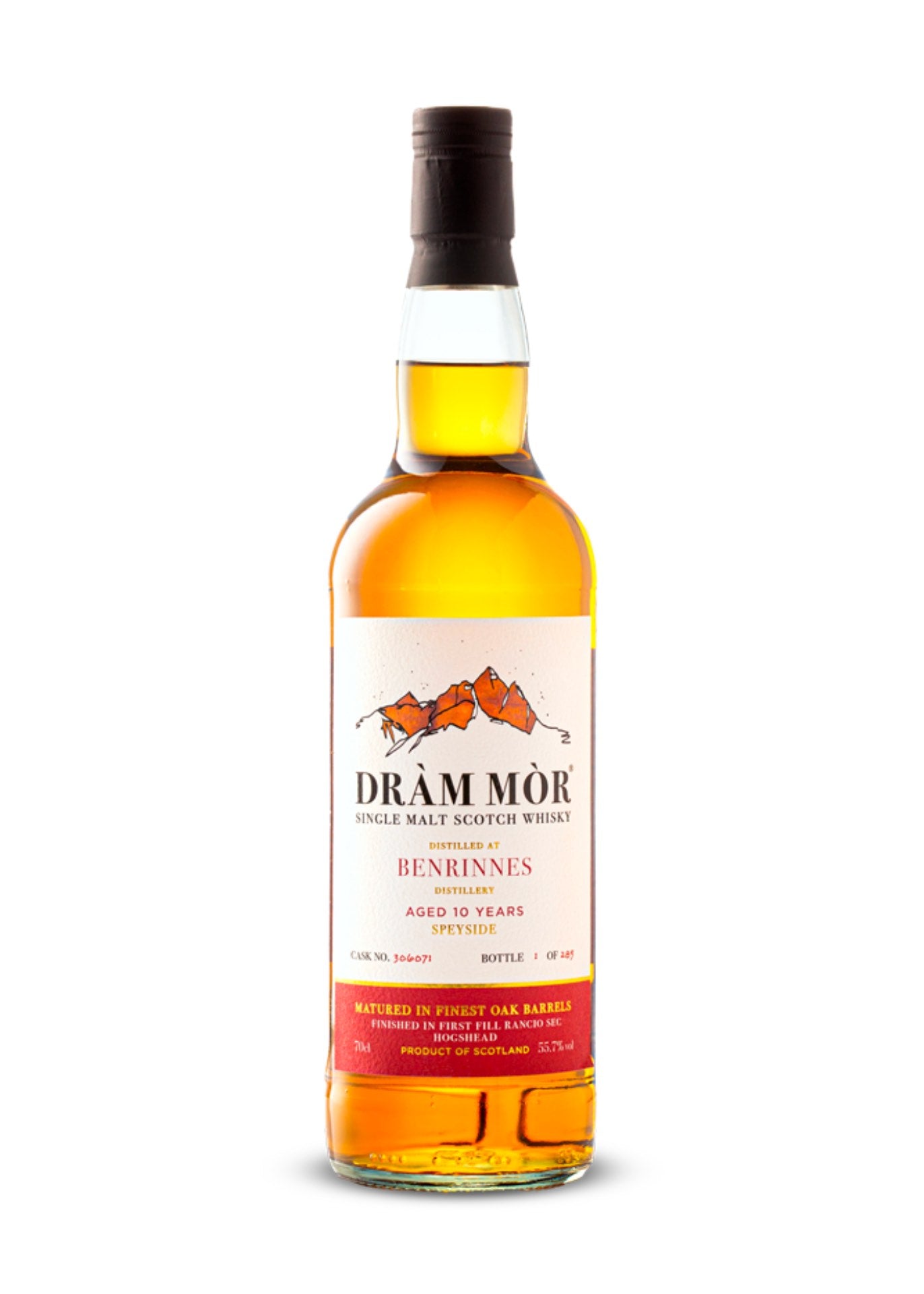 Dràm Mòr Benrinnes 10 Year Old Rancio Sec Hogshead