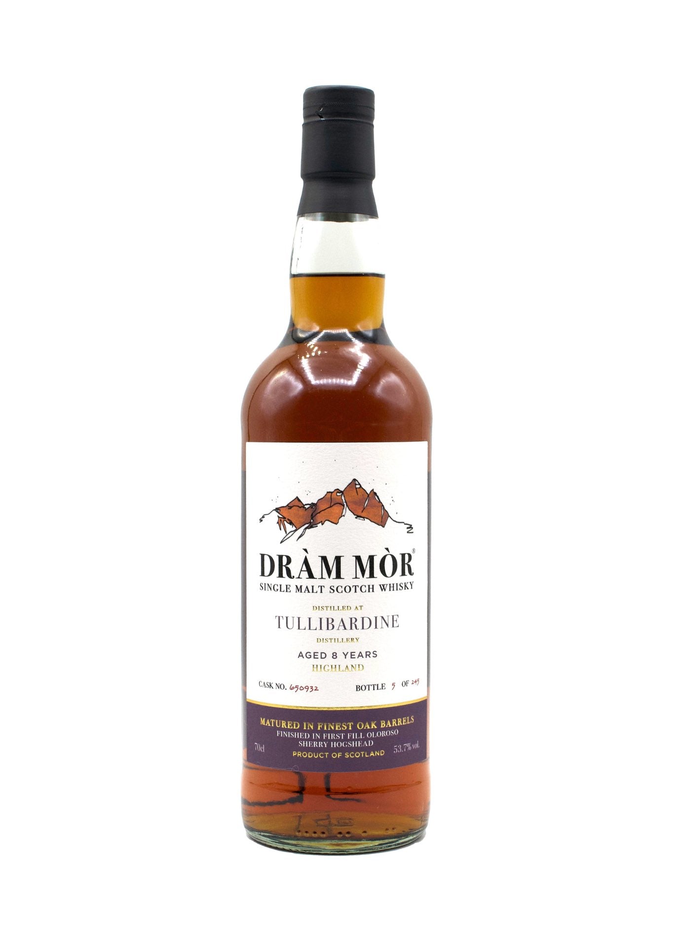 Dràm Mòr Tullibardine 2015 8 Year Old