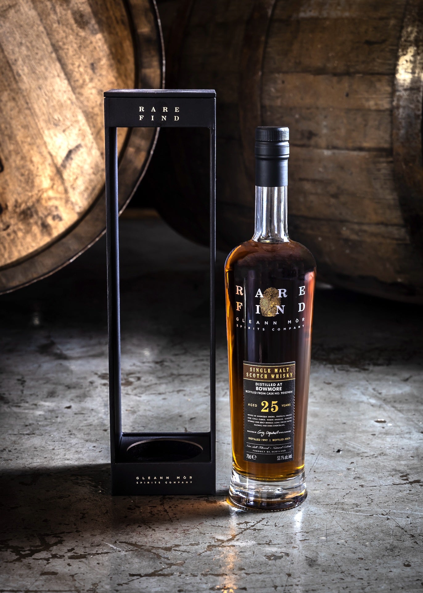 Gleann Mor Rare Find Bowmore 25 Year Old
