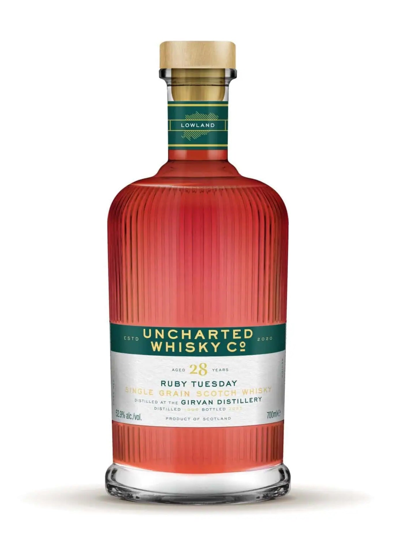 Uncharted Whisky, Ruby Tuesday, Girvan 28 Year Old