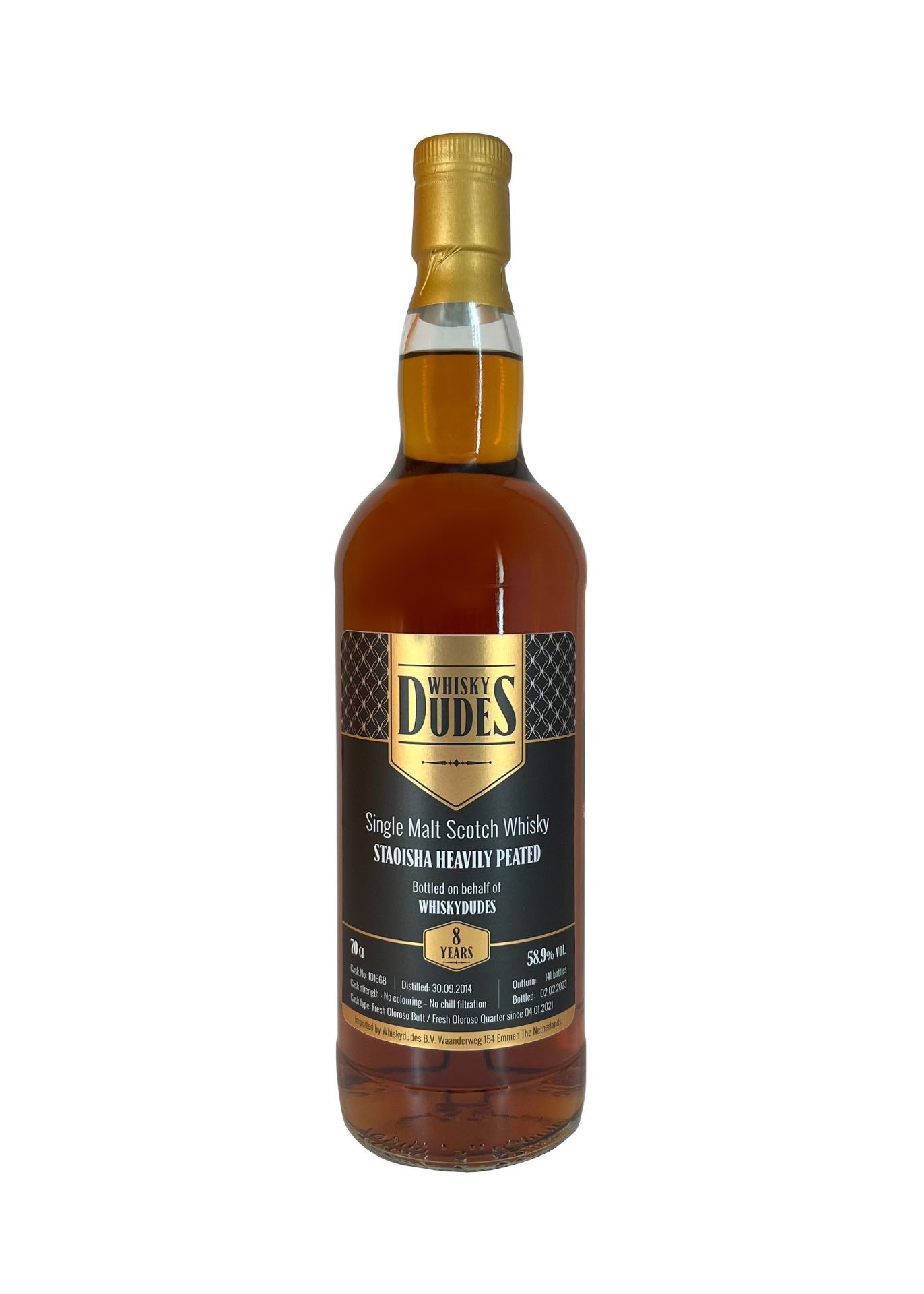 WhiskyDudes Staoisha 8 Year Old Oloroso Quarter Cask