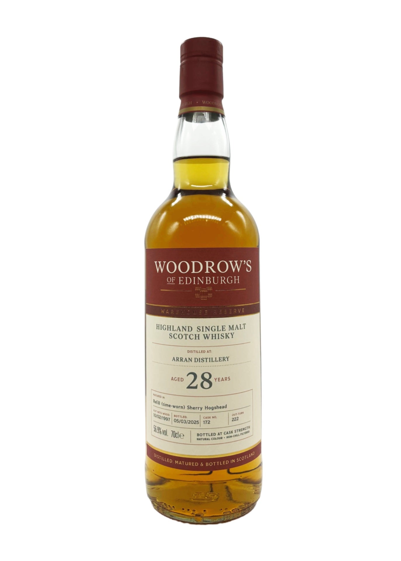 Woodrow's Arran 28 Year Old