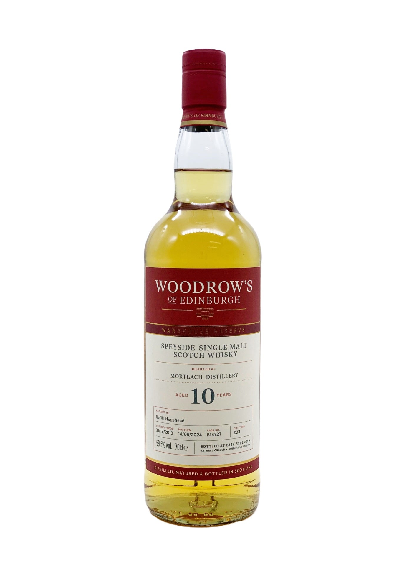 Woodrow's Mortlach 10 Year Old