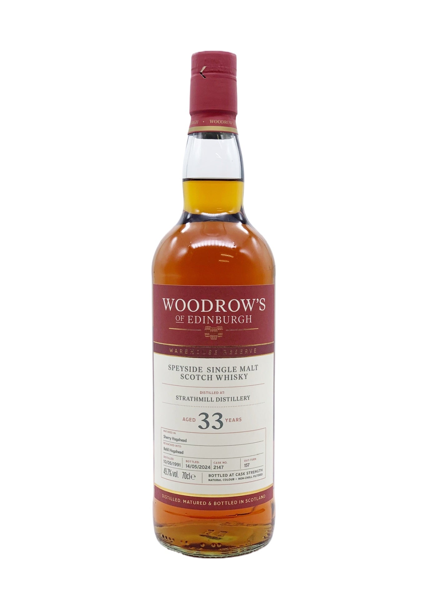 Woodrow's Strathmill 33 Year Old