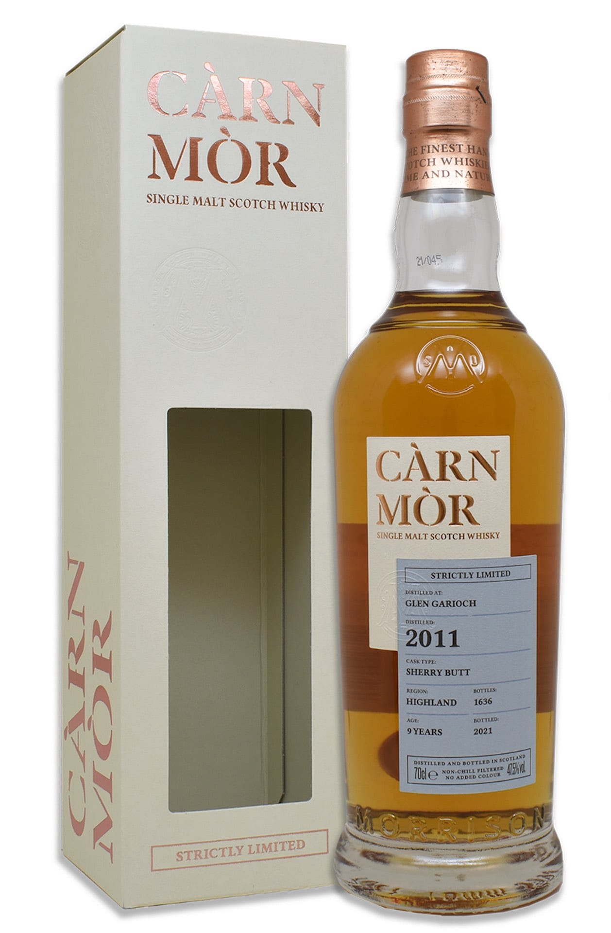 Càrn Mòr Glen Garioch 2011 Sherry Butt single malt scotch whisky