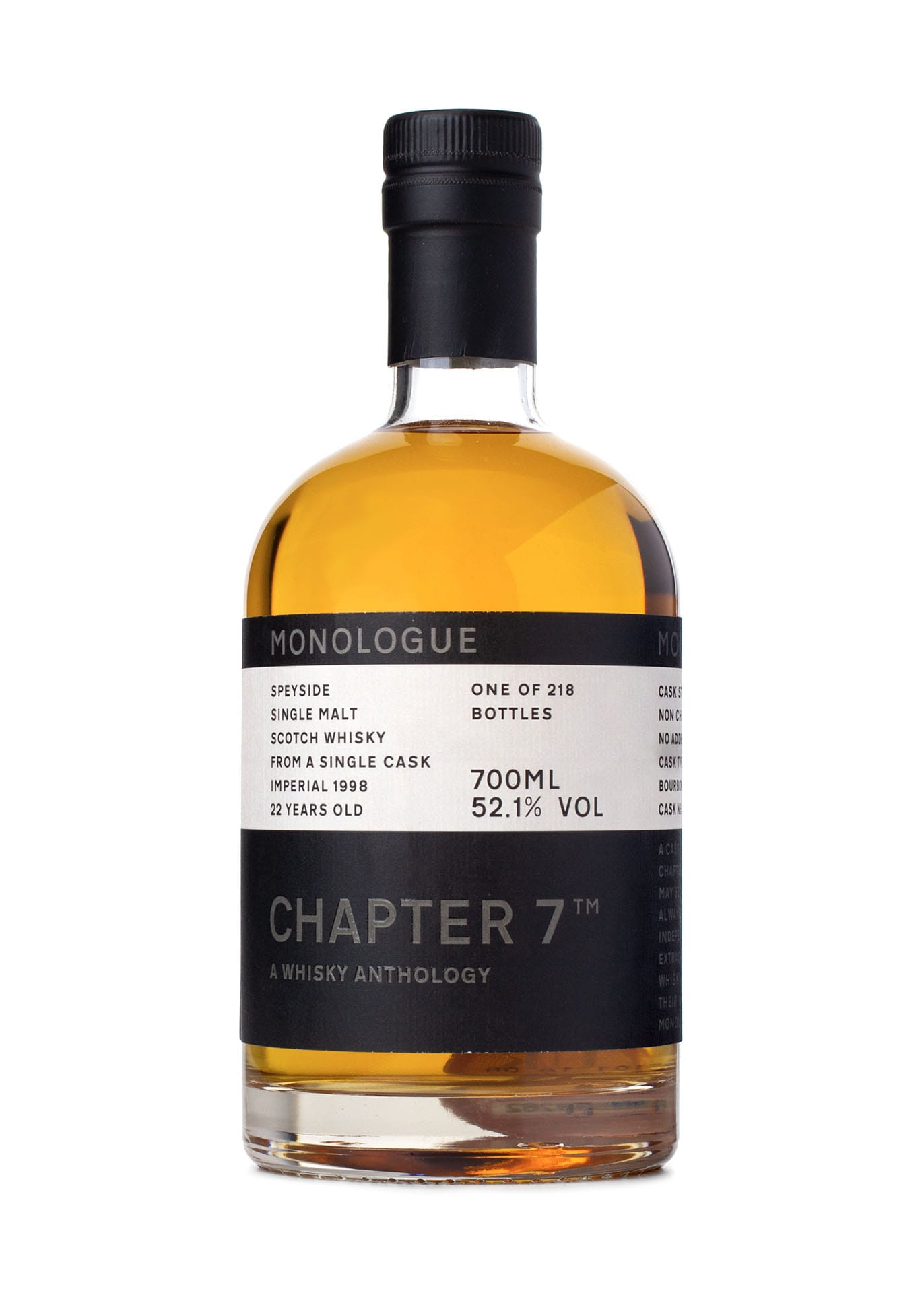 Chapter 7 Imperial 22 Single Malt Scotch Whisky Front
