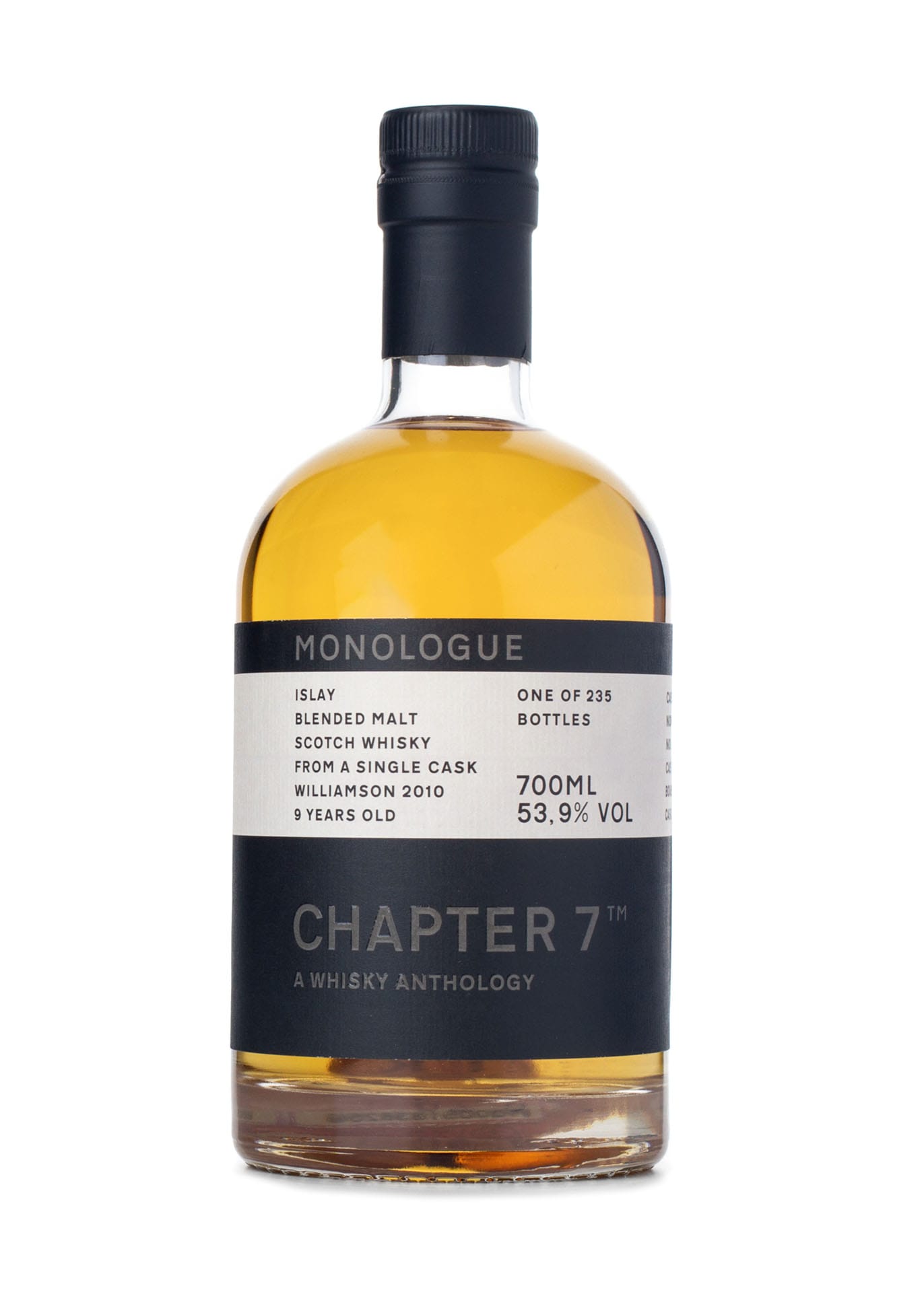 Chapter 7 Williamson 9 Single Malt Scotch Whisky Front