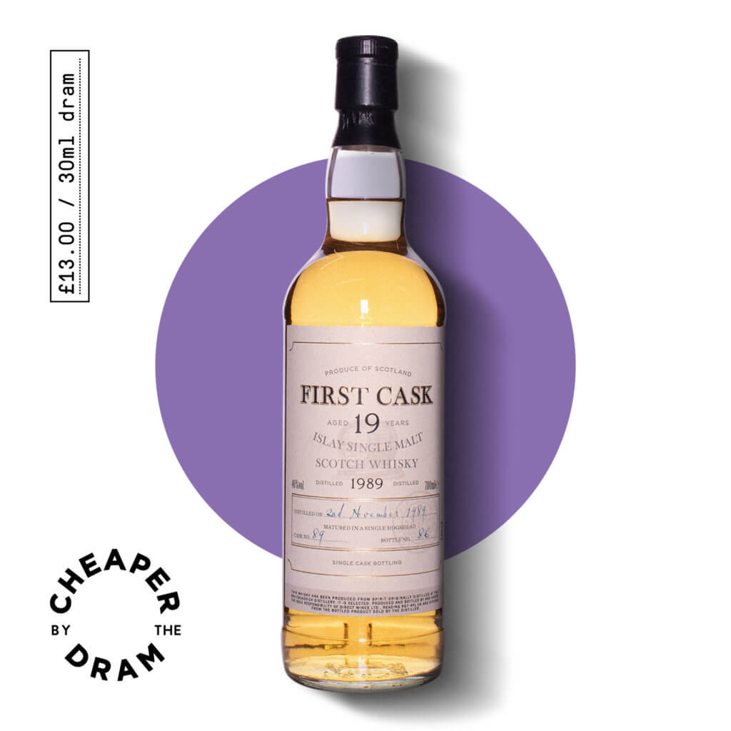Cheaper By The Dram No.11, Bruichladdic 19 year old single malt scotch whisky, bottle