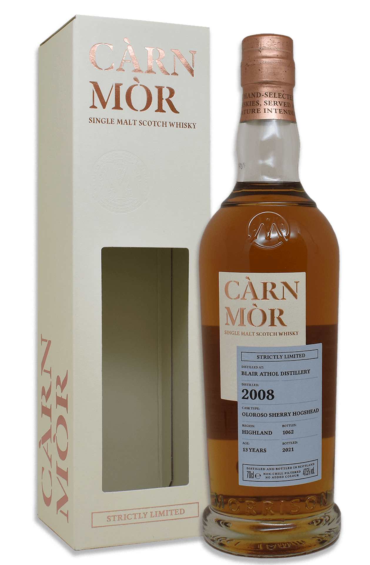 Càrn Mòr Blair Athol 2008 Oloroso Hogshead