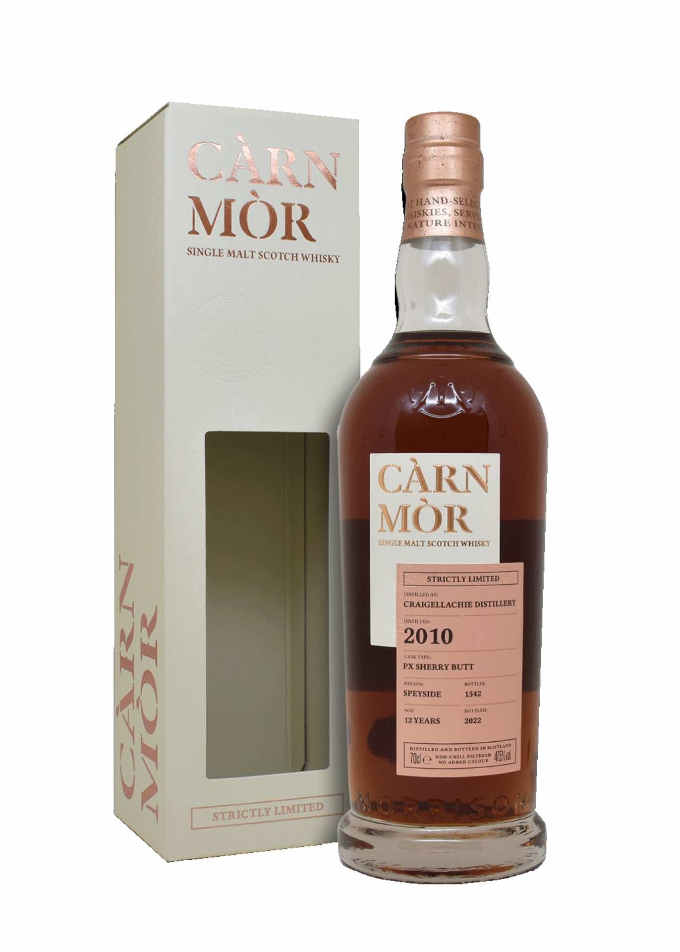 Càrn Mòr Craigellachie 2010 PX Sherry