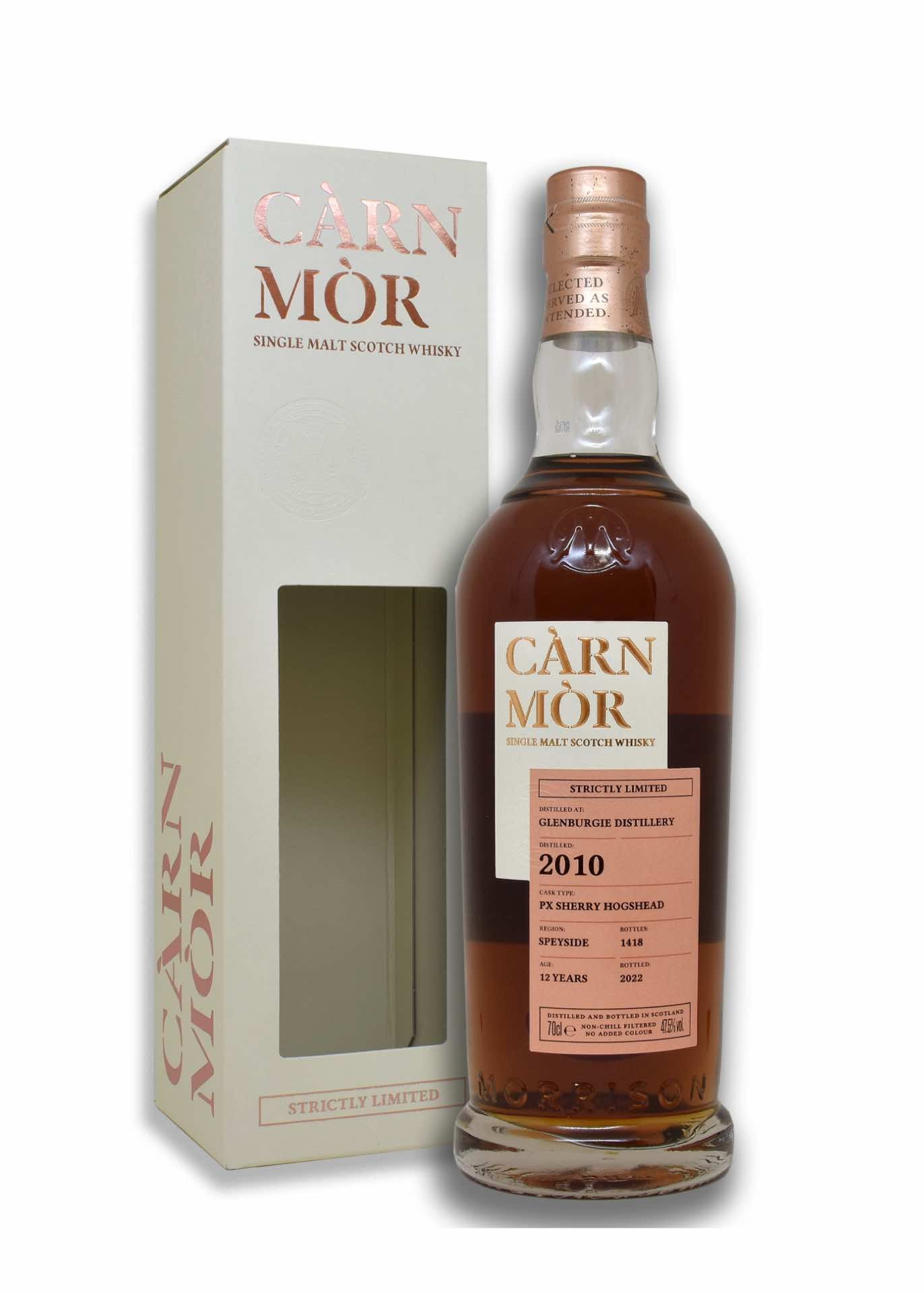 Càrn Mòr Glenburgie 2010 PX Sherry
