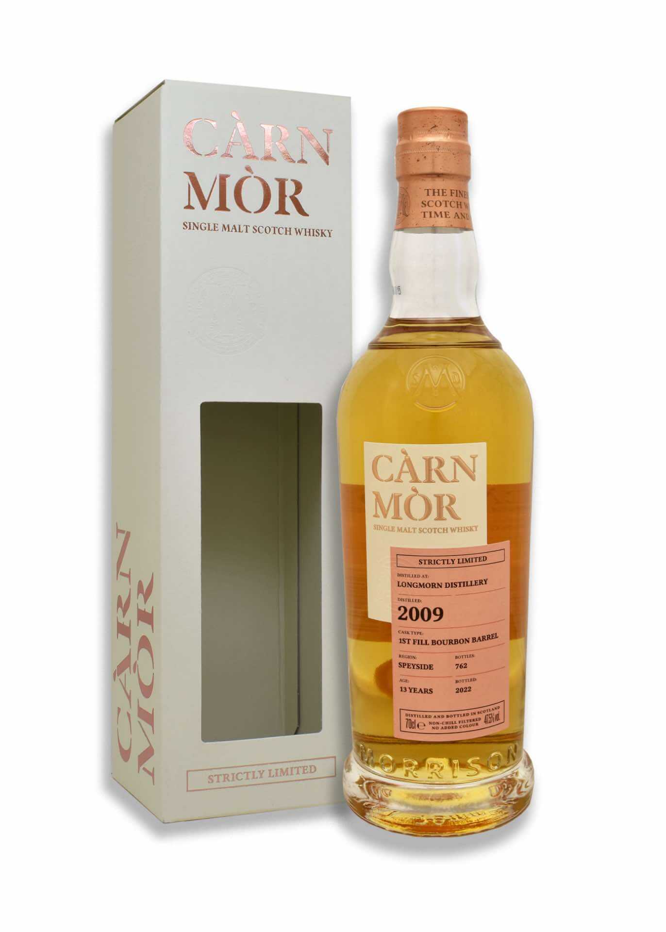 Càrn Mòr Longmorn 2009 Bourbon Barrel