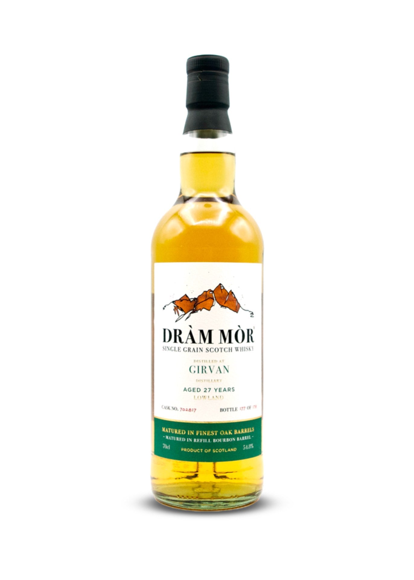 Dràm Mòr Girvan 1995 27 Year Old