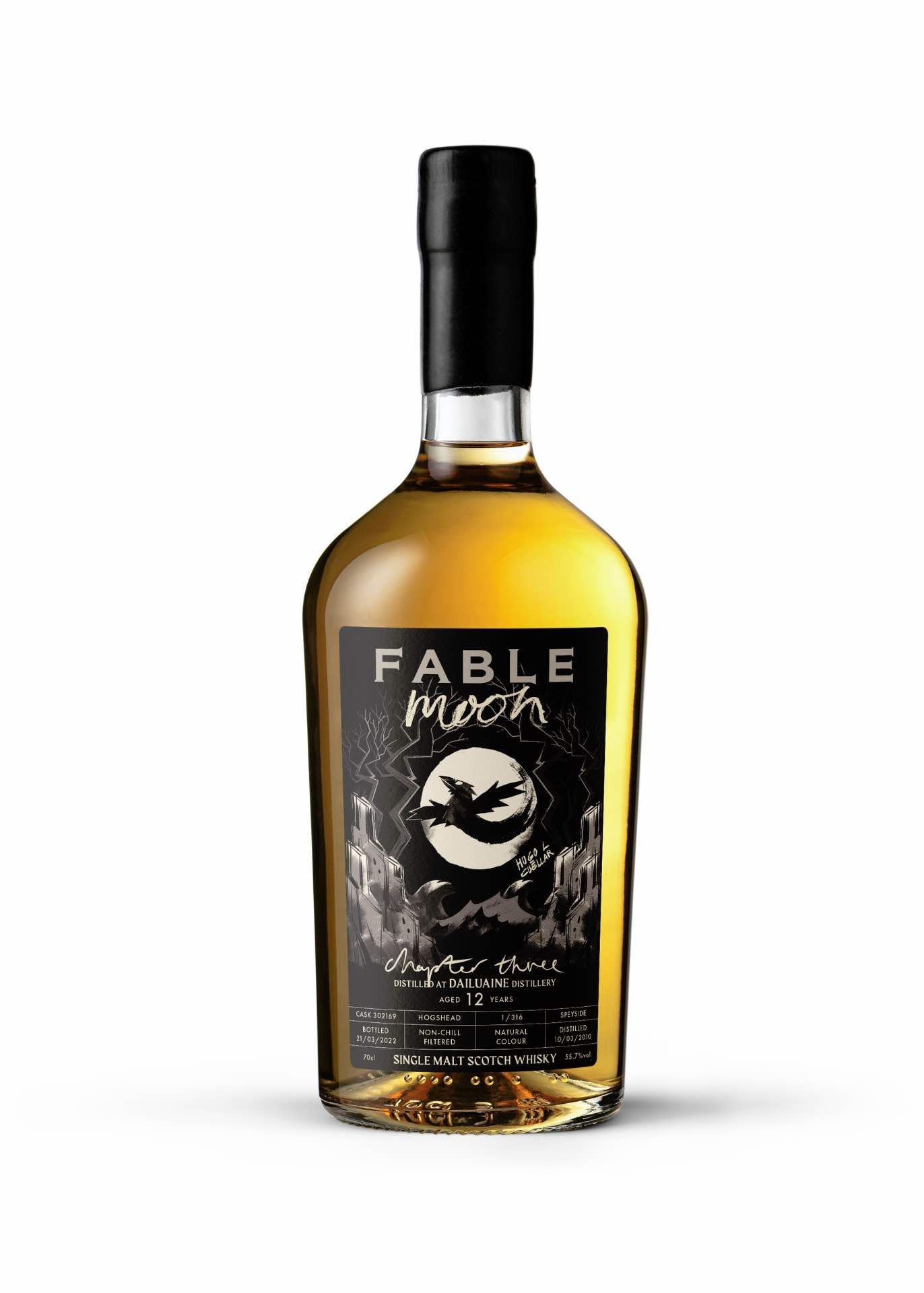 Fable Whisky, Moon, Daluaine 12 Year Old