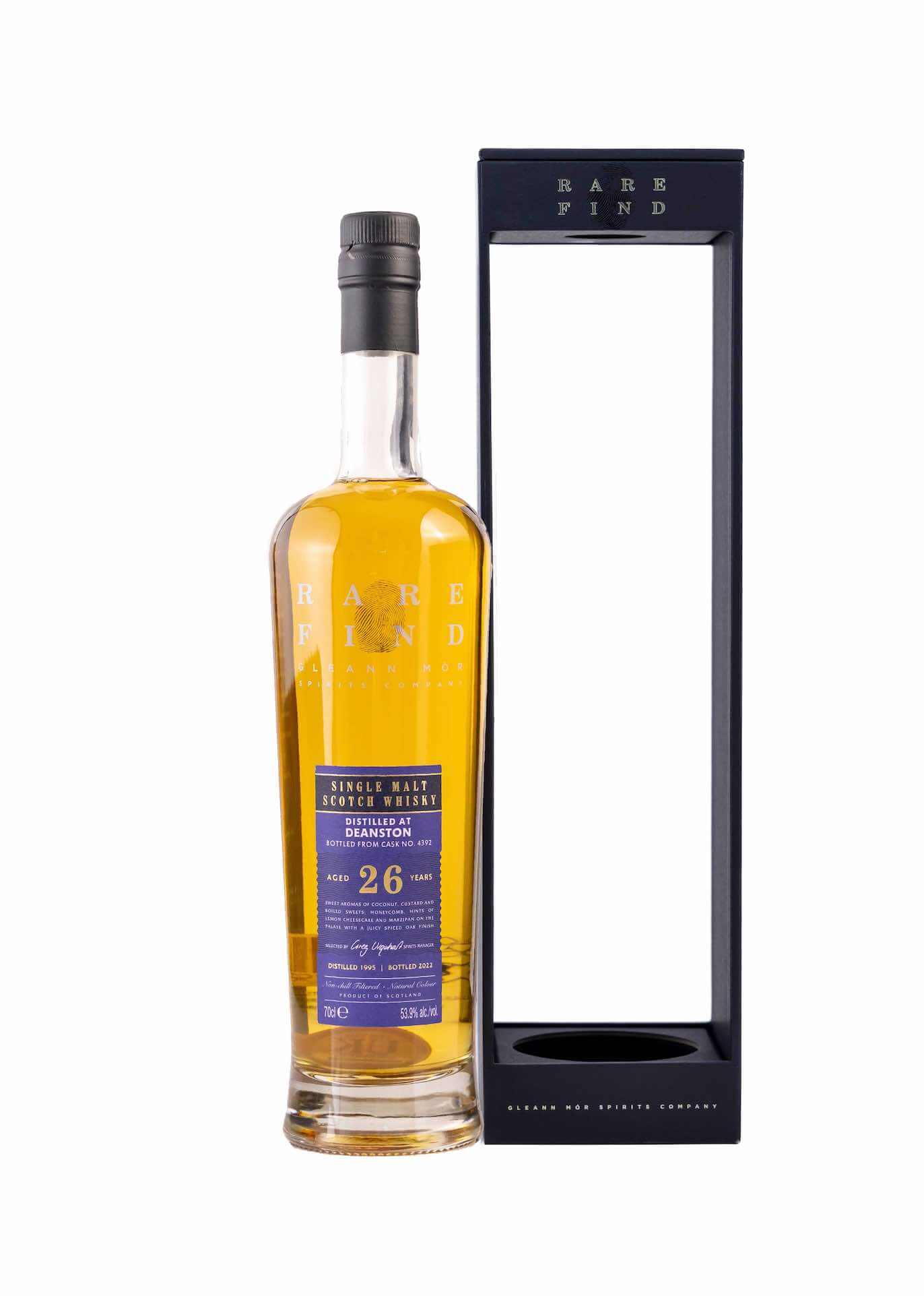 Gleann Mor Rare Find Deanston 26 Year Old Bourbon Cask