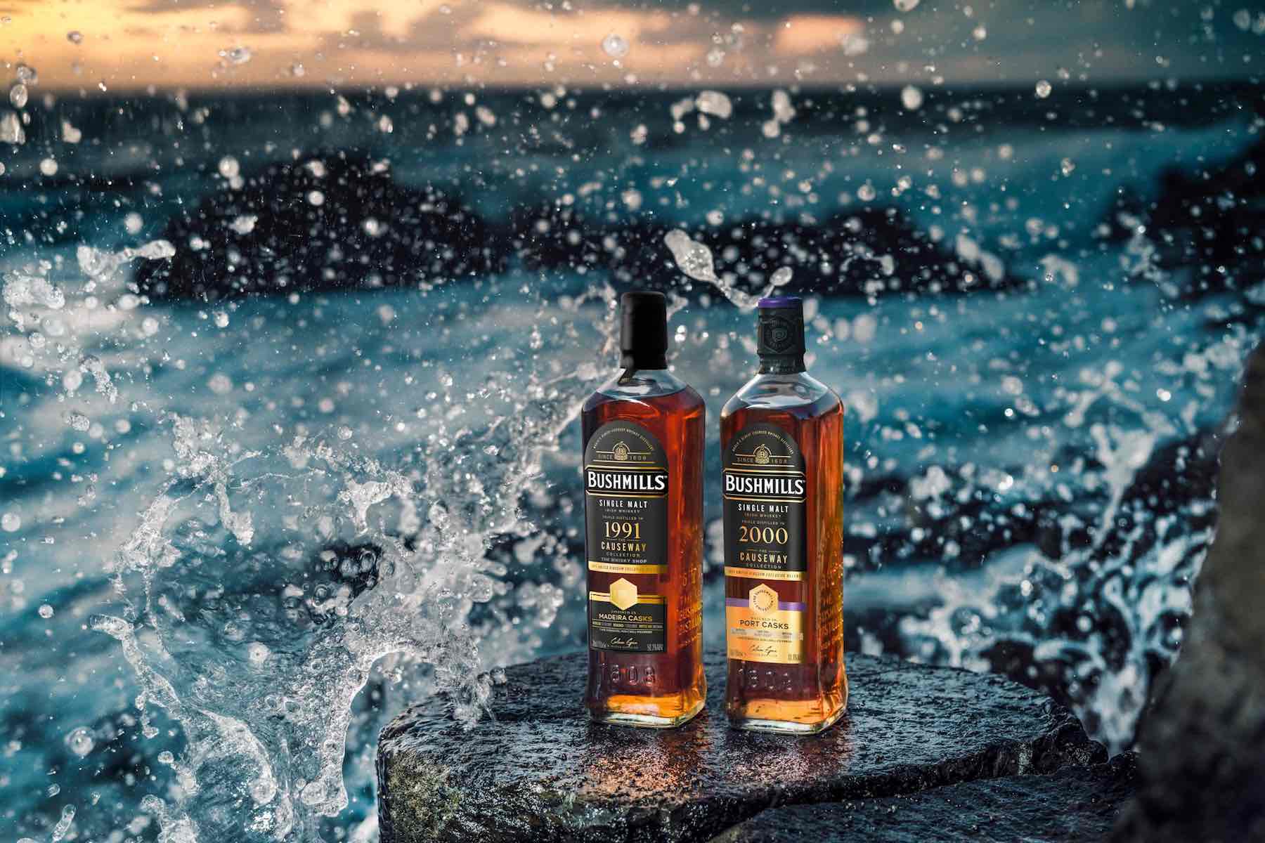 Bushmills Causeway Collection 1991 Madeira Cask and 2000 Port Cask