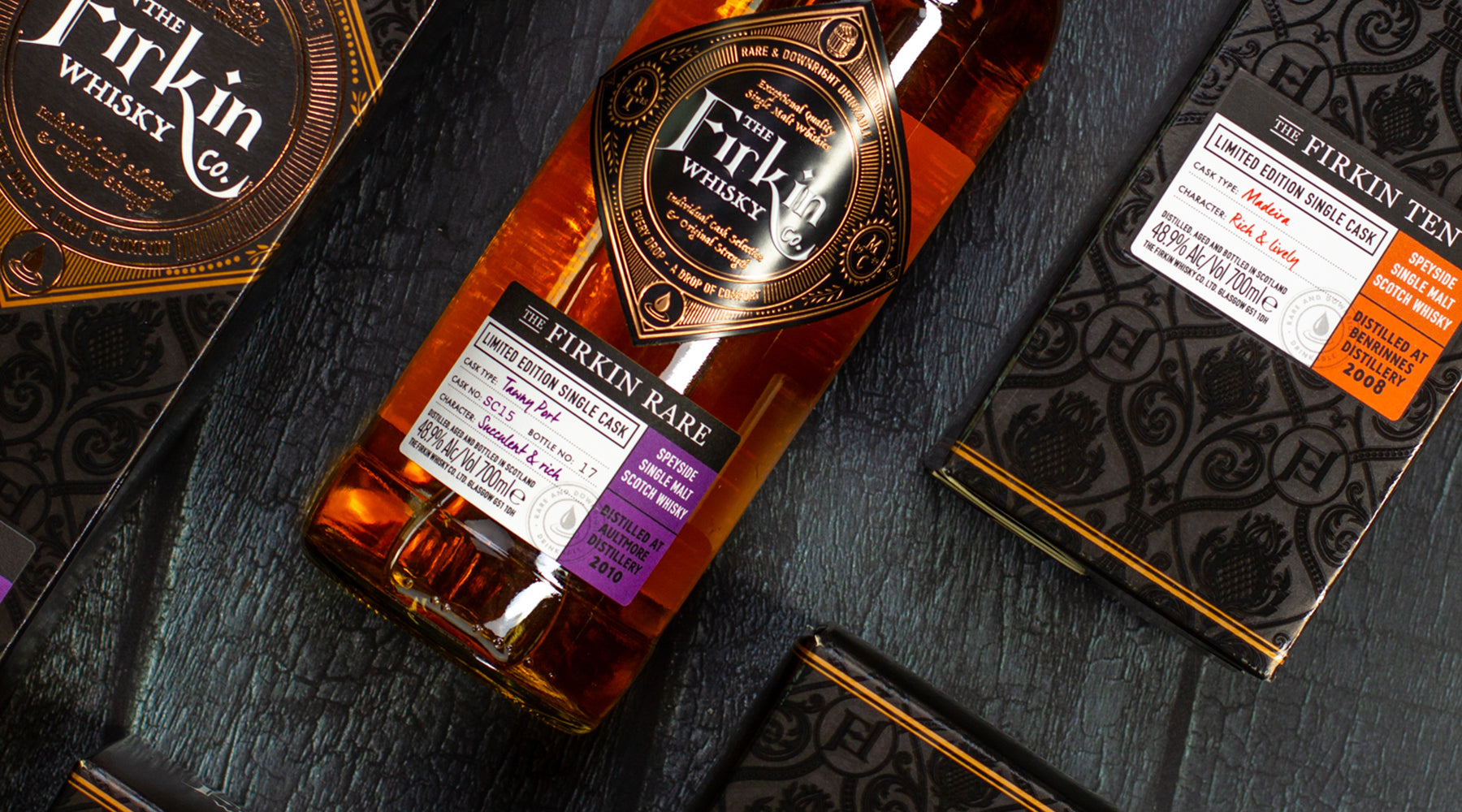 A Firkin Rare Single Malt Scotch Whisky