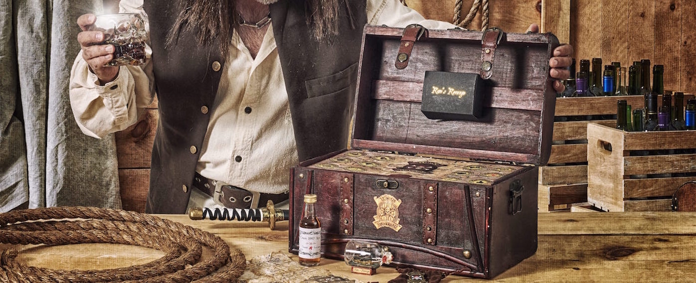 Review of Rum's Revenge tasting set by Secret Spirits