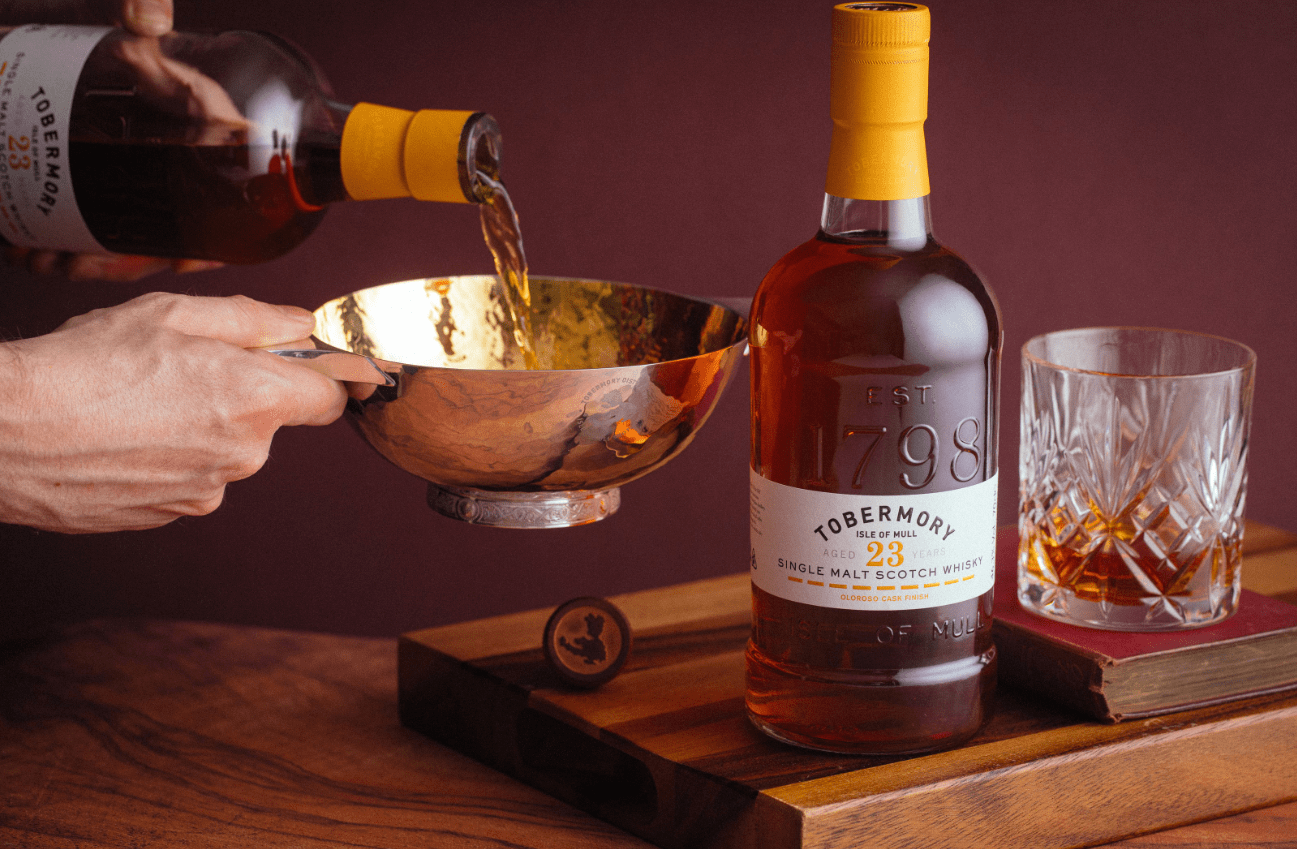 Tobermory 23 Year Old Oloroso Cask Finish single malt scotch whisky
