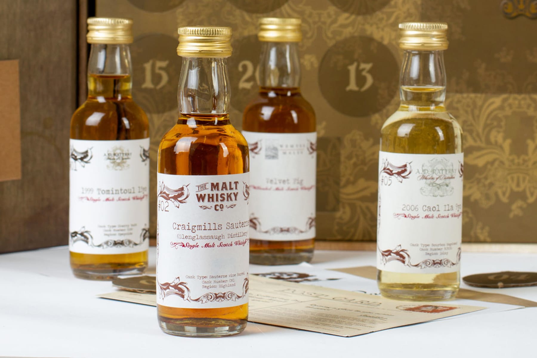 Secret Spirits 4th Edition Premium Scotch Whisky Advent Calendar