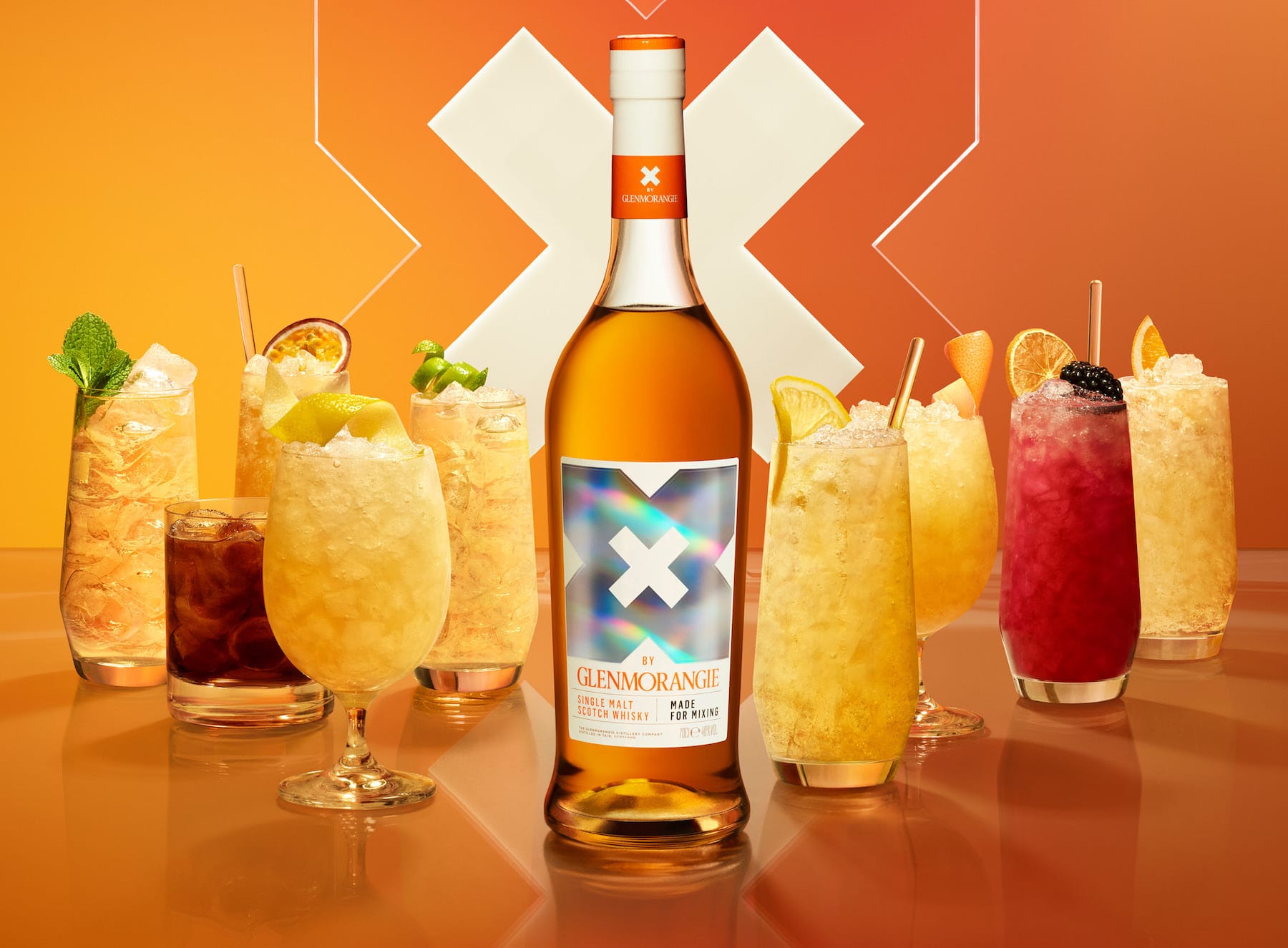 Glenmorangie X, a single malt whisky for mixing cocktails
