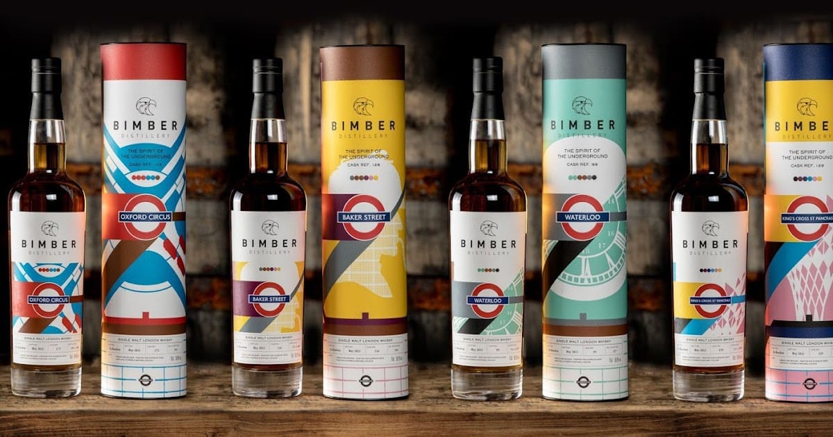 Bimber Spirit Of The Underground London Kings Cross St Pancras, Review and Tasting Notes