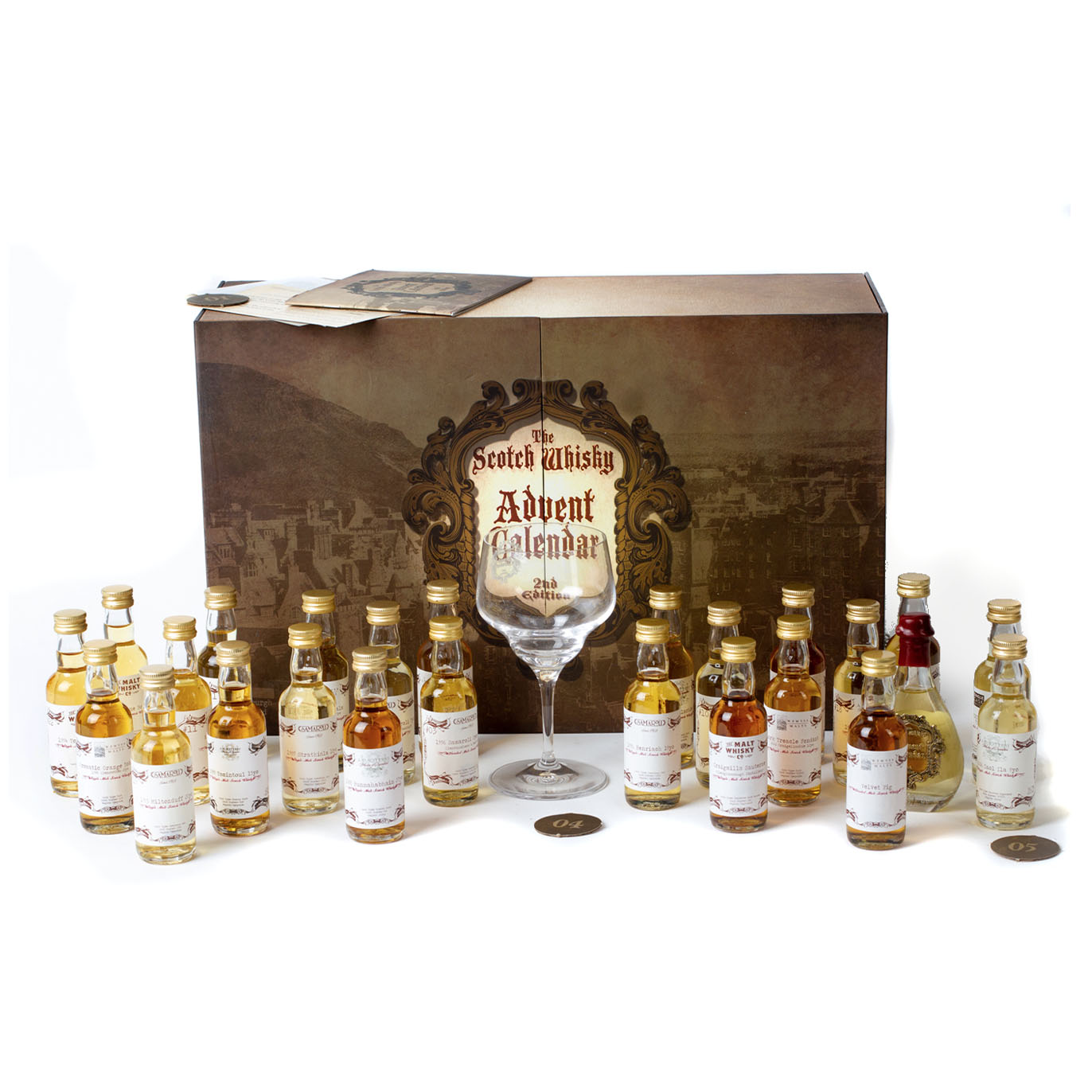 Secret Spirits Scotch Whisky Advent Calendar, 2nd Edition