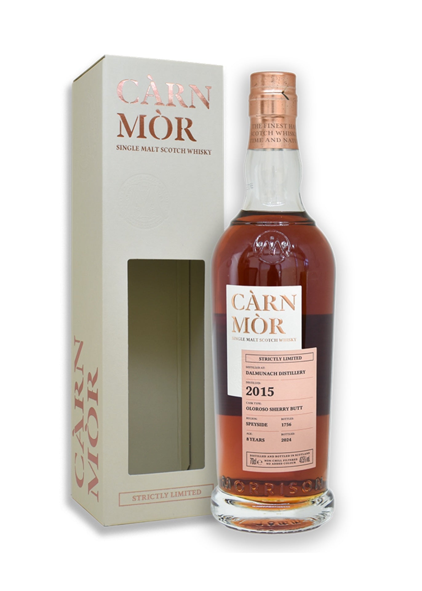 Càrn Mòr Dalmunach 2015 Oloroso Sherry