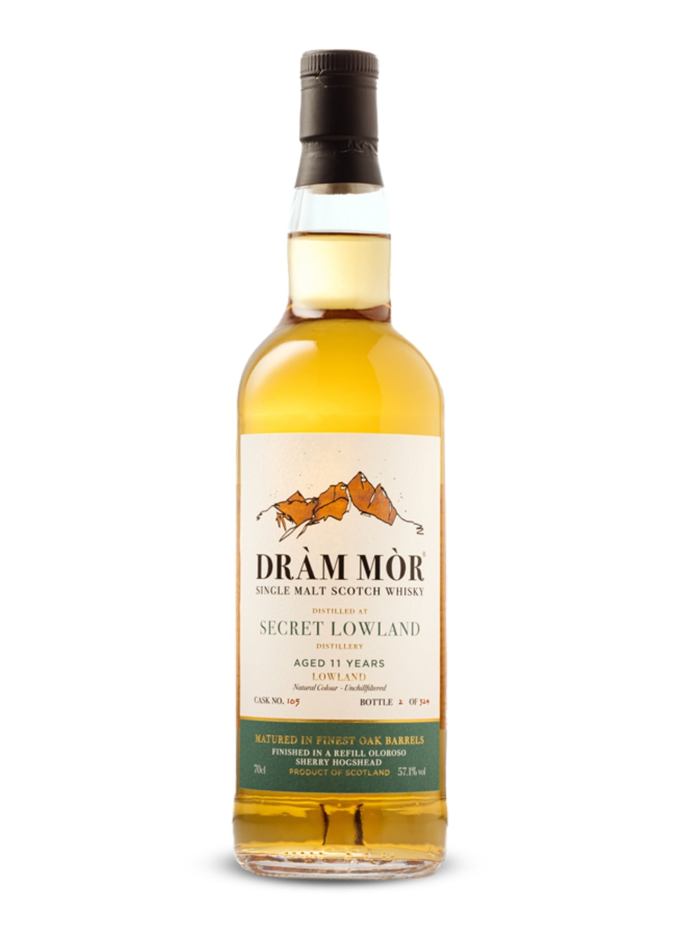 Dràm Mòr Secret Lowland 11 Year Old