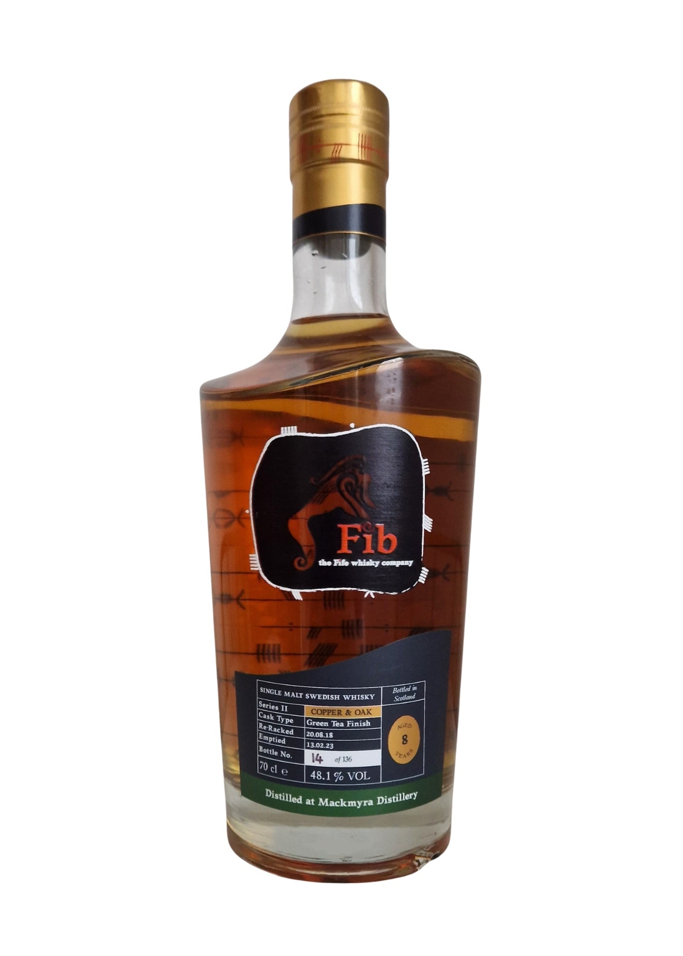 Fib Whisky Mackmyra 8 Year Old Green Tea Cask