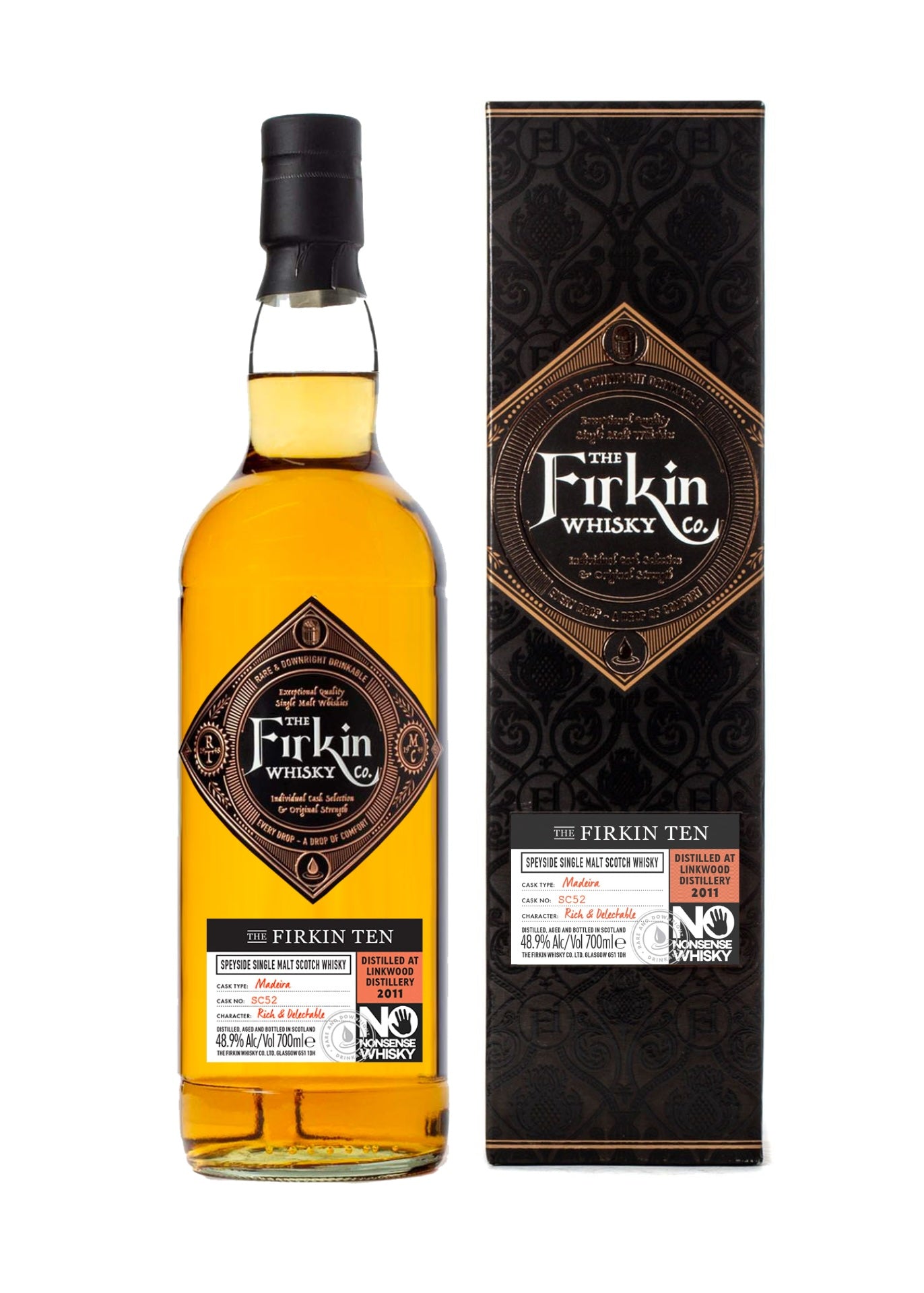 Firkin x No Nonsense Whisky: Linkwood 2011 Double Oak Madeira Cask