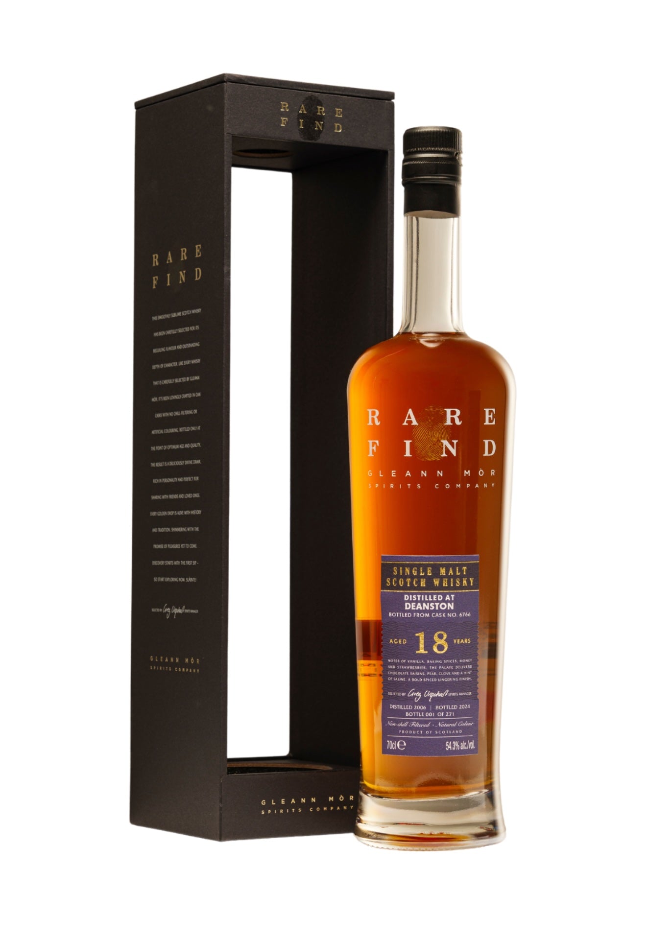 Gleann Mor Rare Find Deanston 18 Year Old