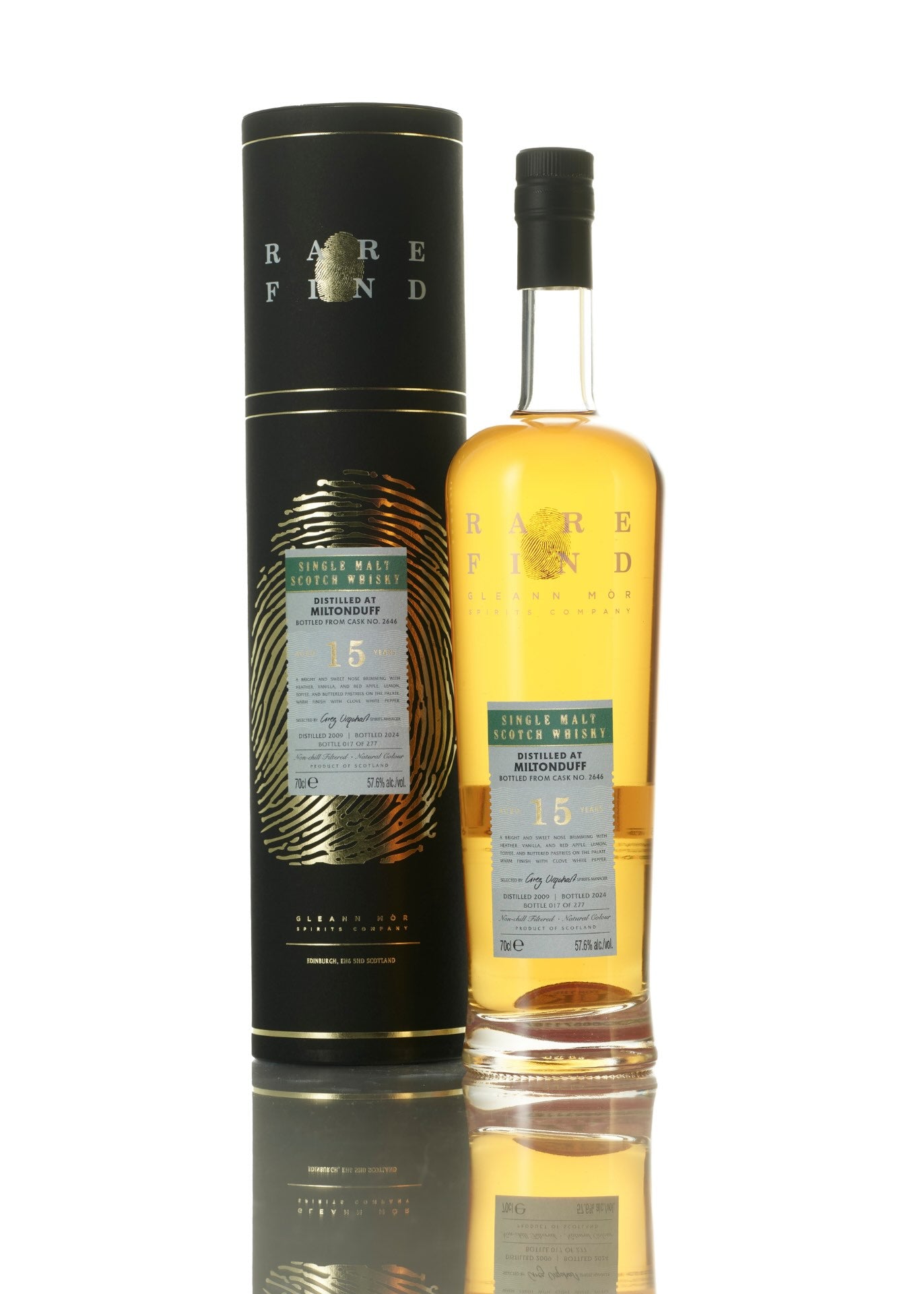 Gleann Mor Rare Find Miltonduff 15 Year Old