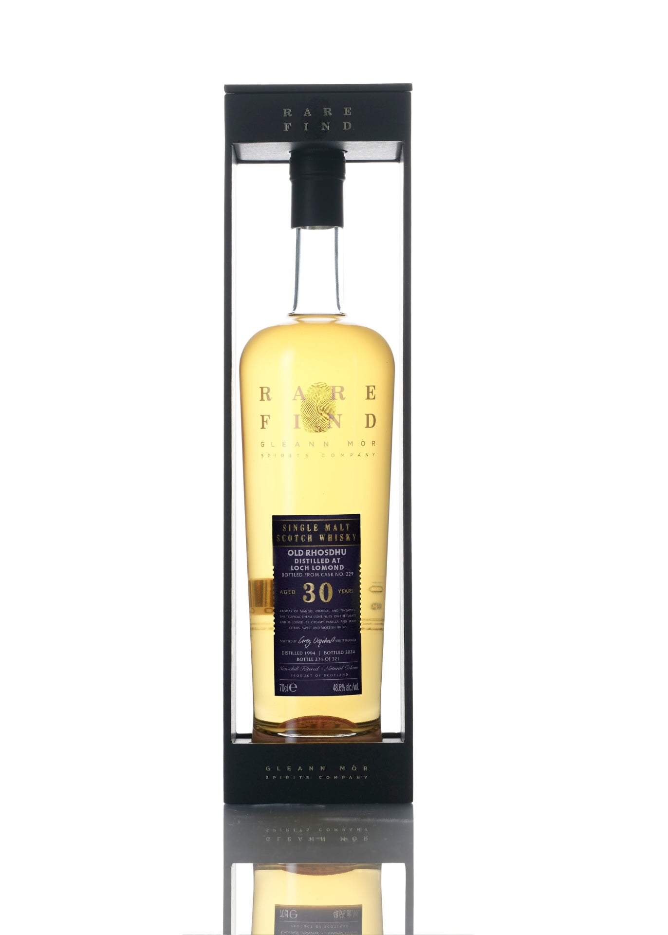 Gleann Mor Rare Find Old Rhosdhu 30 Year Old