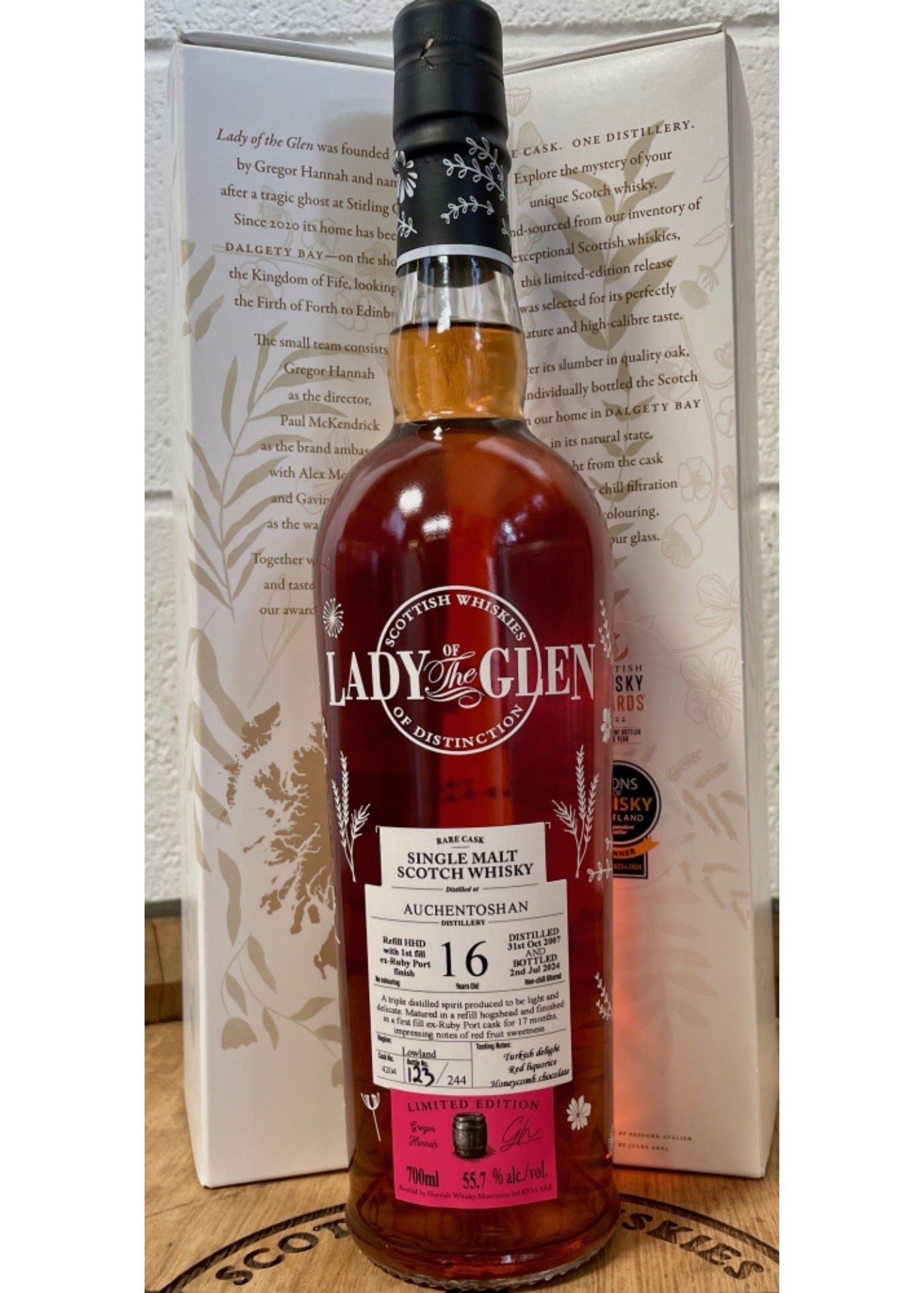 Lady of the Glen Auchentoshan 16 Year Old Port Finish