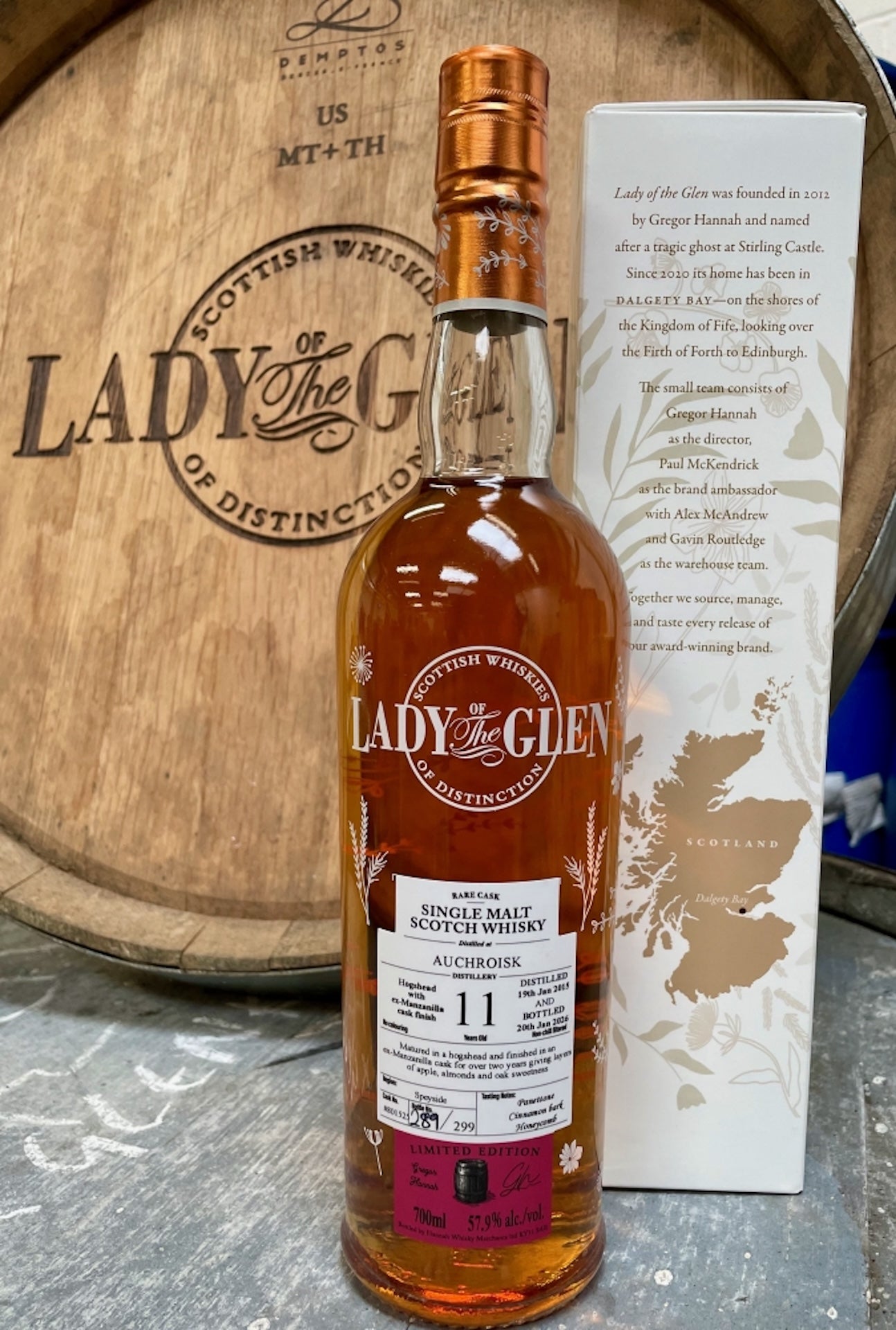 Lady of the Glen Auchroisk 11 Year Old