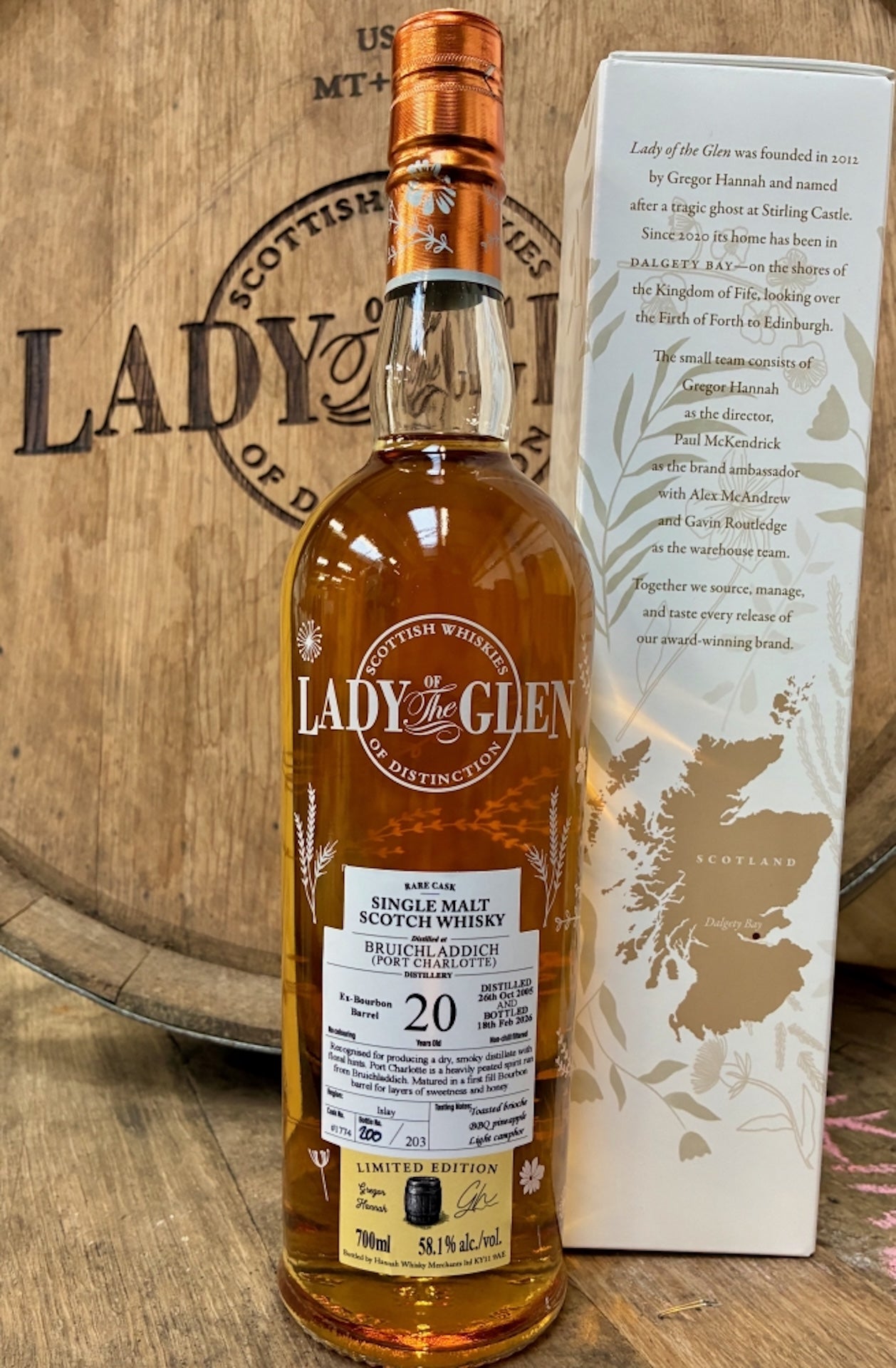 Lady of the Glen Port Charlotte 20 Year Old