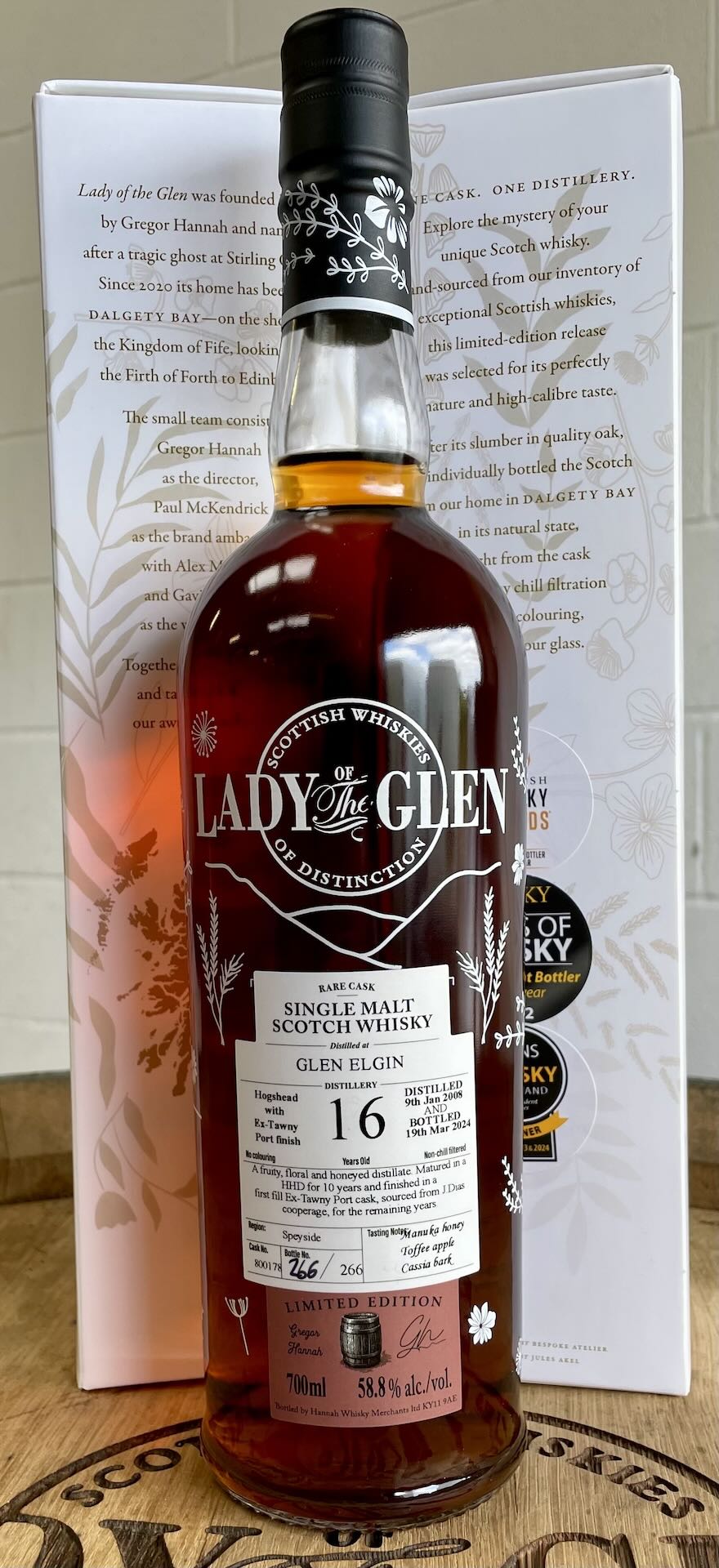 Lady Of The Glen Glen Elgin 16 Year Old Port Finish