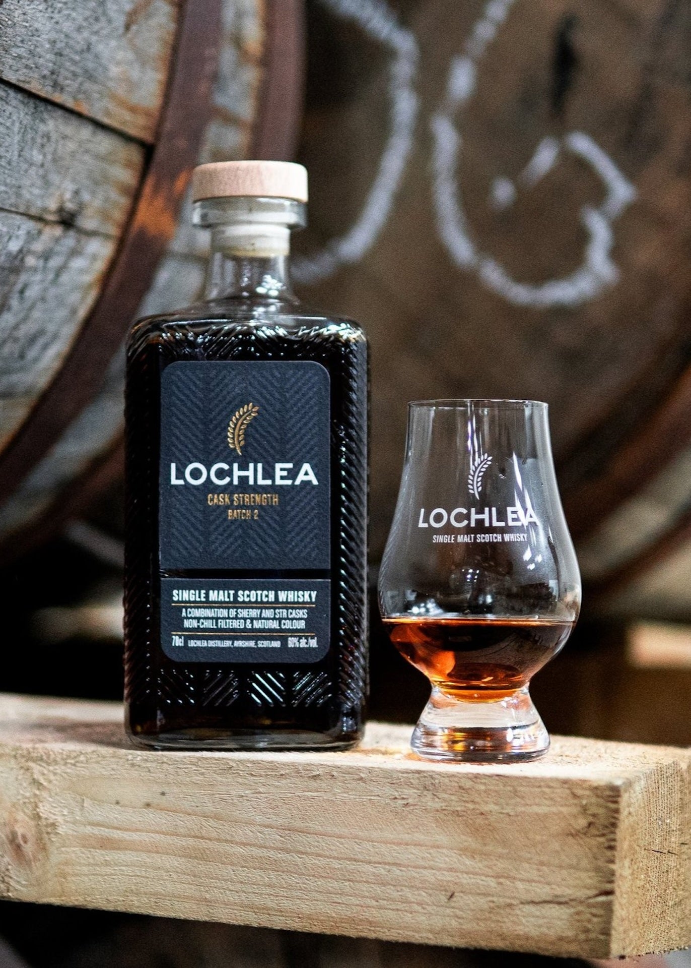 Lochlea Cask Strength Batch 2 whisky