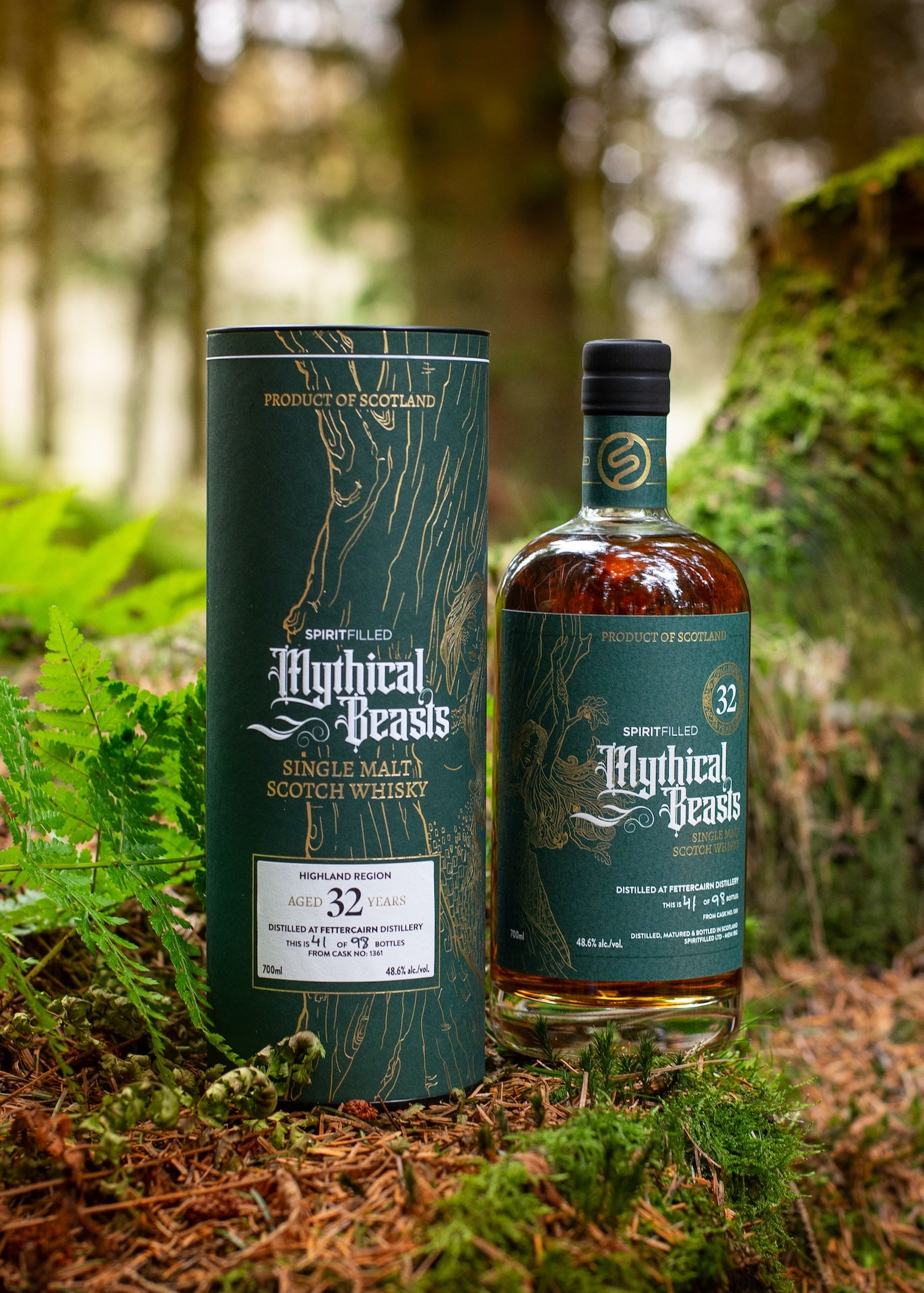 Spiritfilled Mythical Beasts Fettercairn 32 Year Old