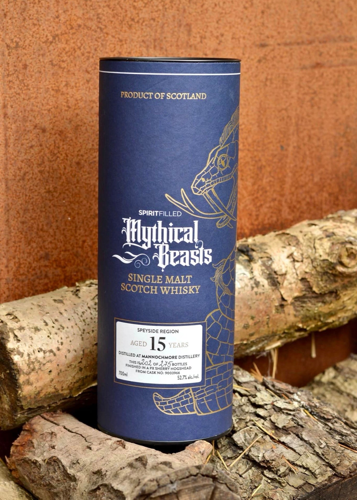 Spiritfilled Mythical Beasts Mannochmore 15 Year Old Whisky