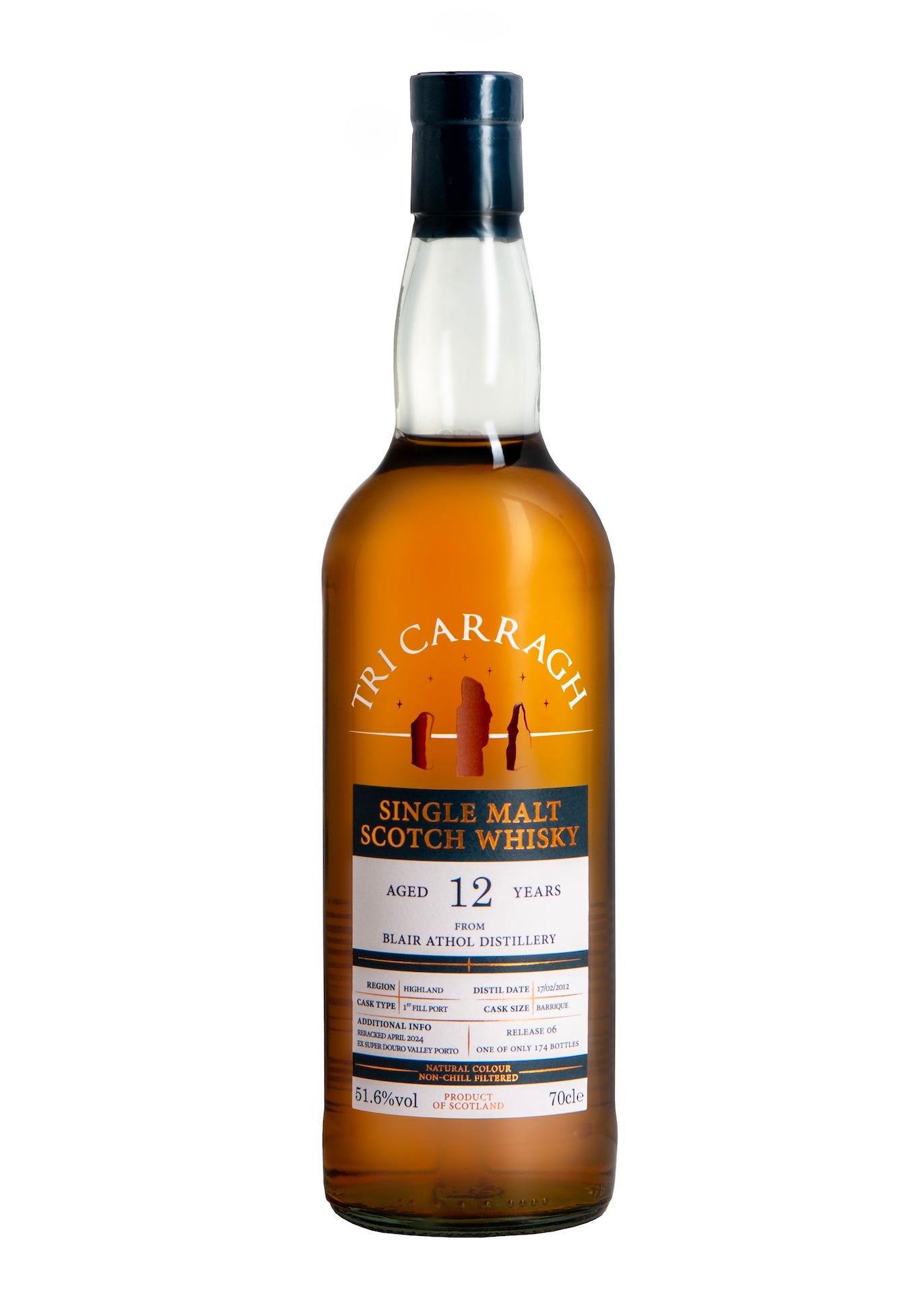 Tri Carragh Blair Athol 12 Year Old Super Porto Barrique