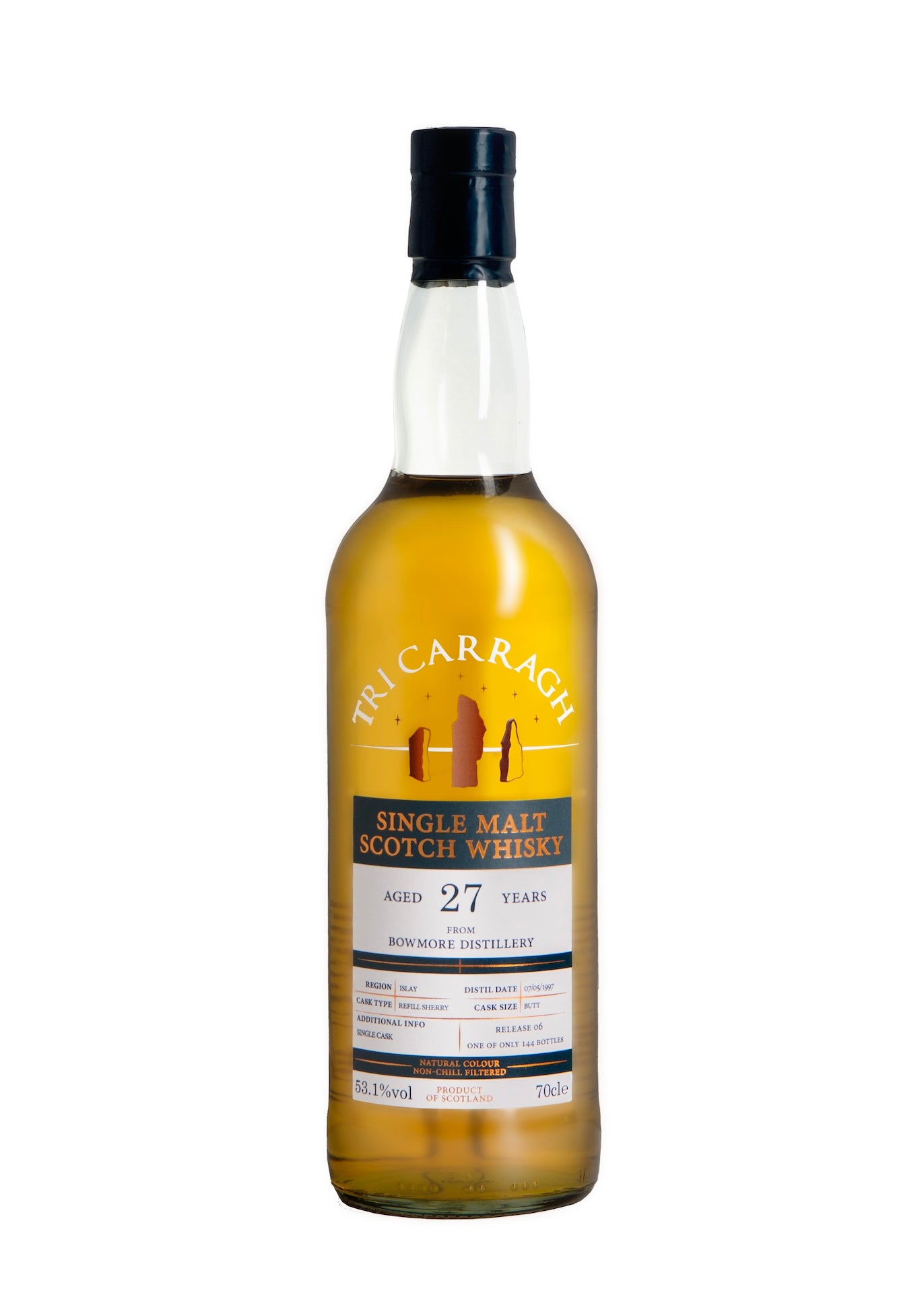 Tri Carragh Bowmore 27 Year Old Sherry Butt