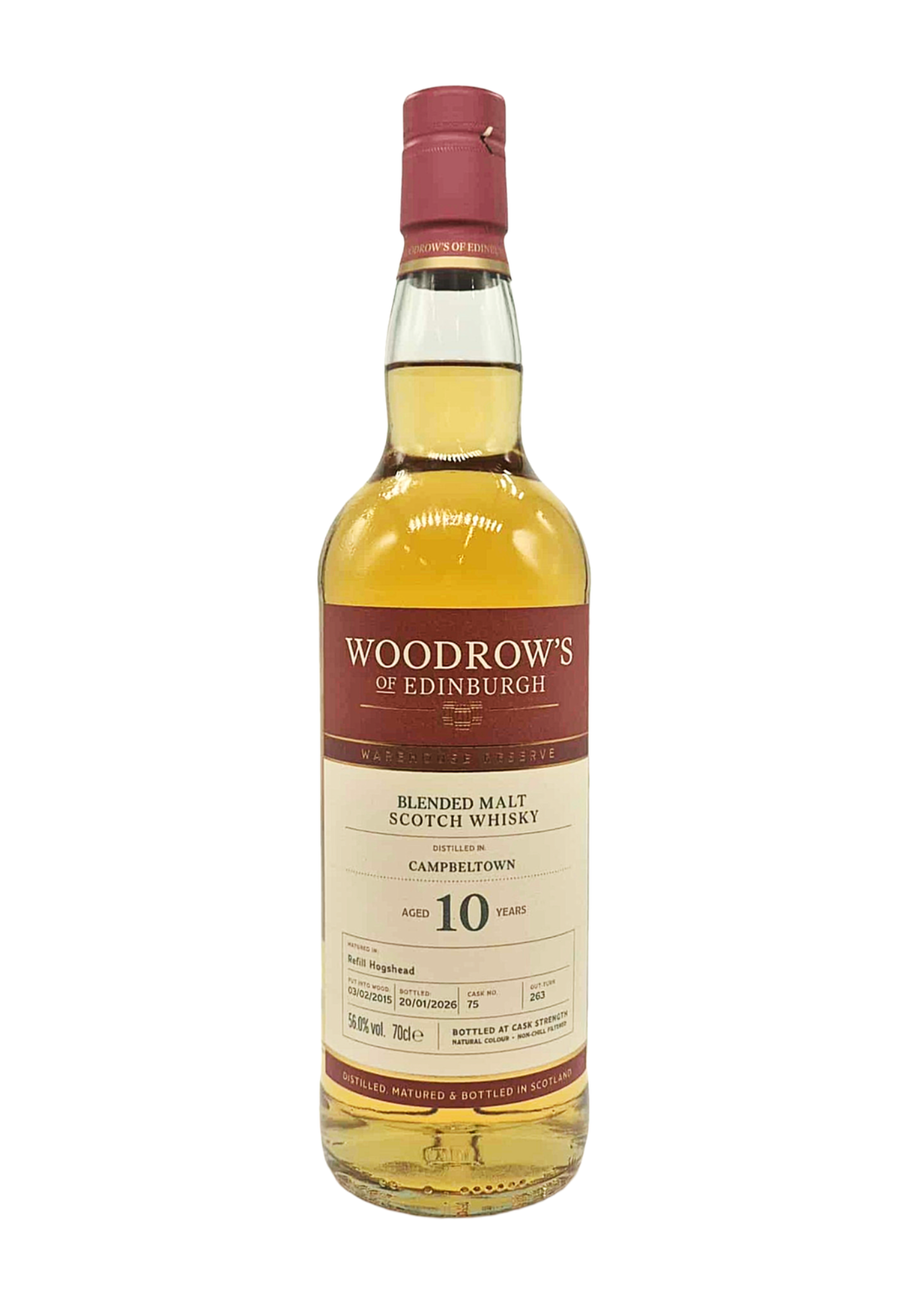 Woodrow's Campbeltown 10 Year Old