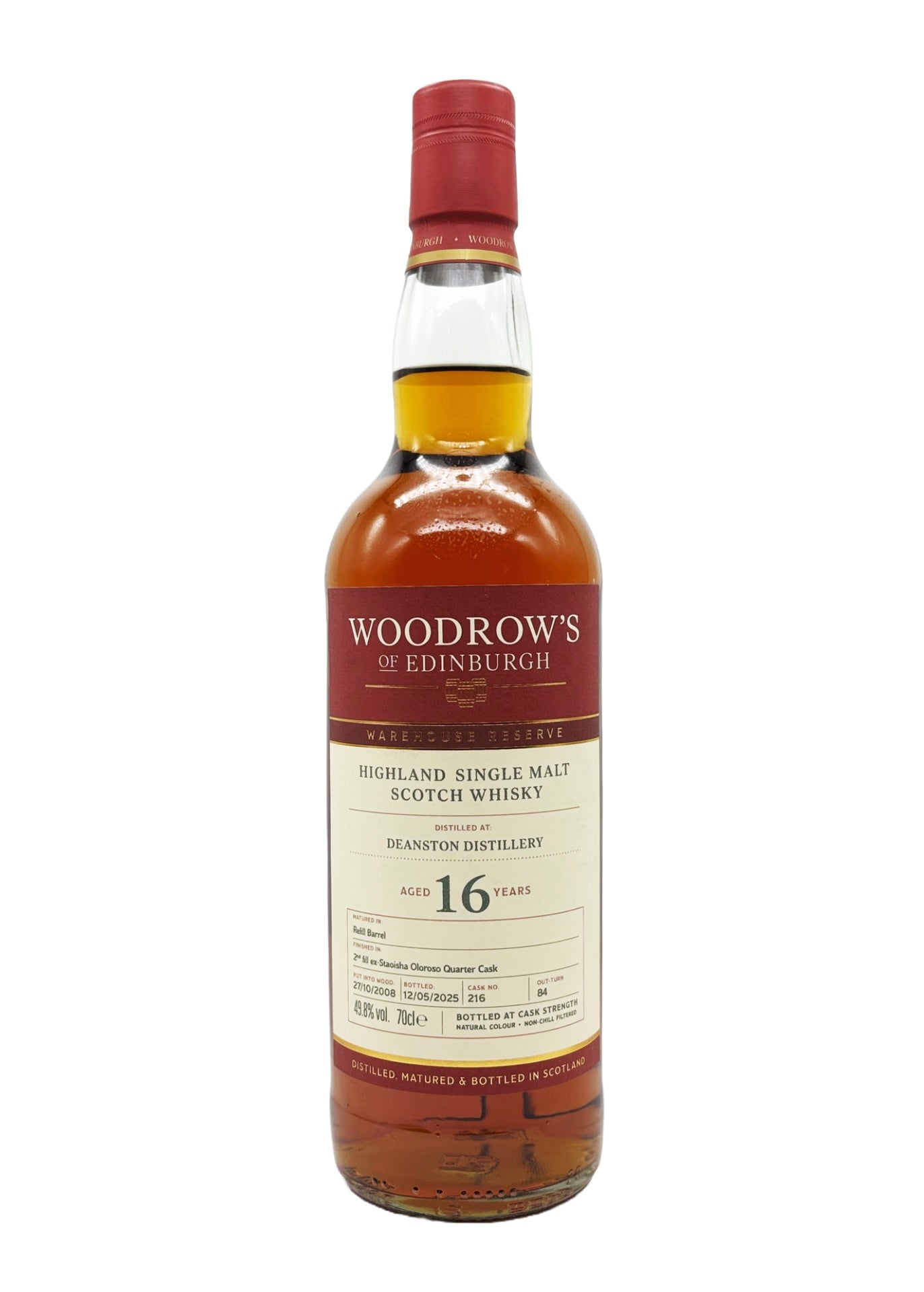 Woodrow's Deanston 16 Year Old