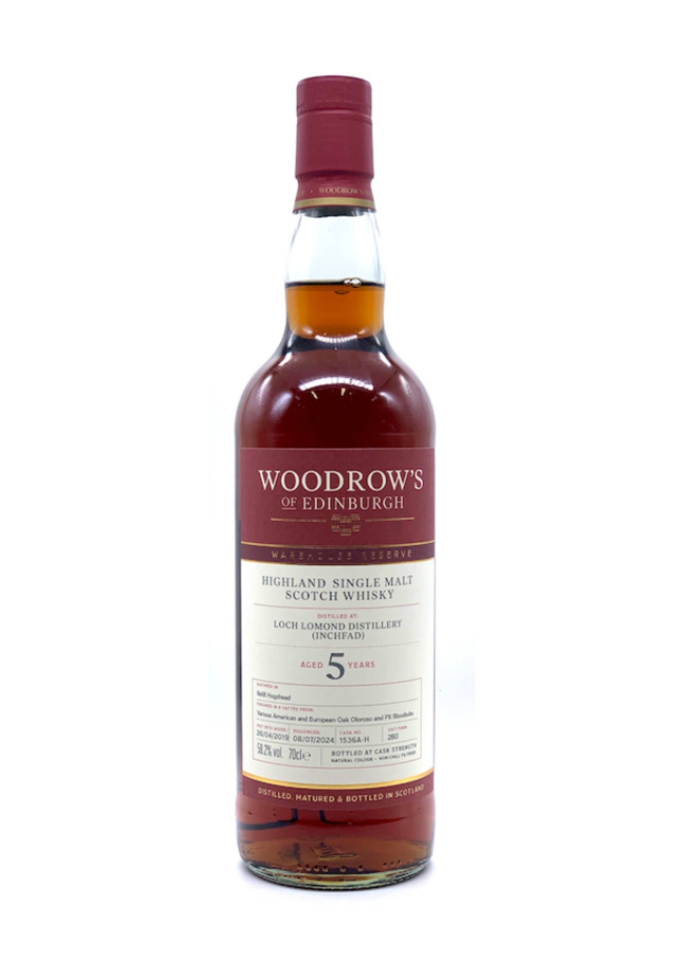 Woodrow's Inchfad 5 Year Old