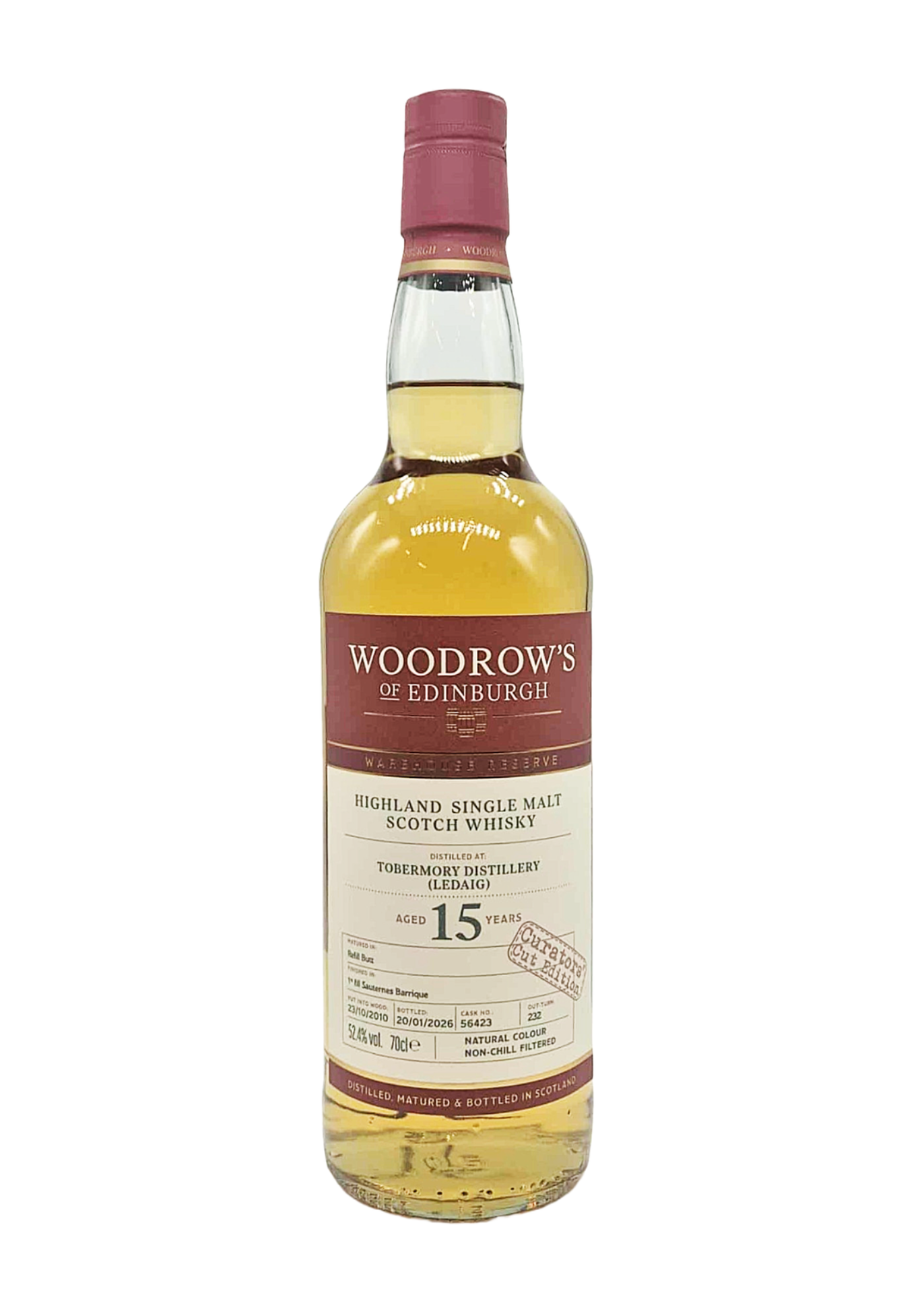 Woodrow's Ledaig 15 Year Old