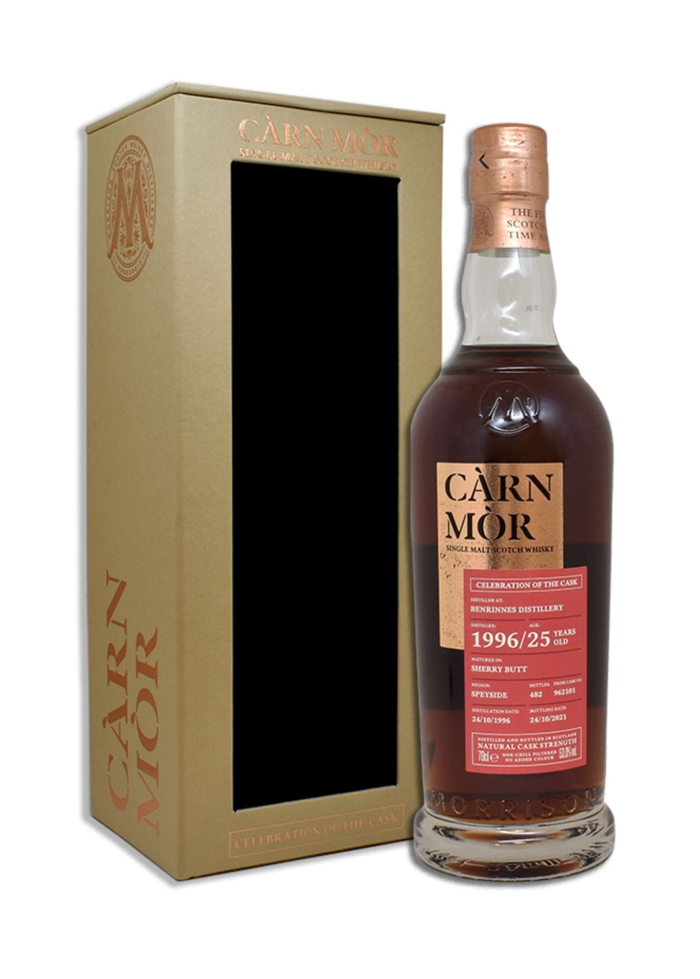 Càrn Mòr Benrinnes 1996 Sherry Butt Single Cask Whisky