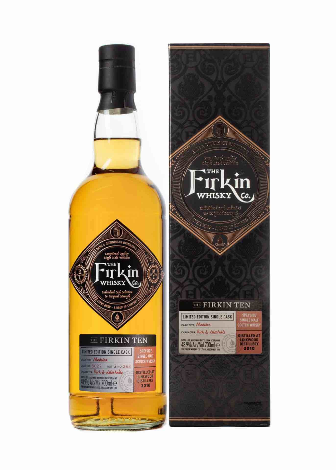 Firkin Ten: Linkwood 2009 Whisky in Double Oak Madeira Cask